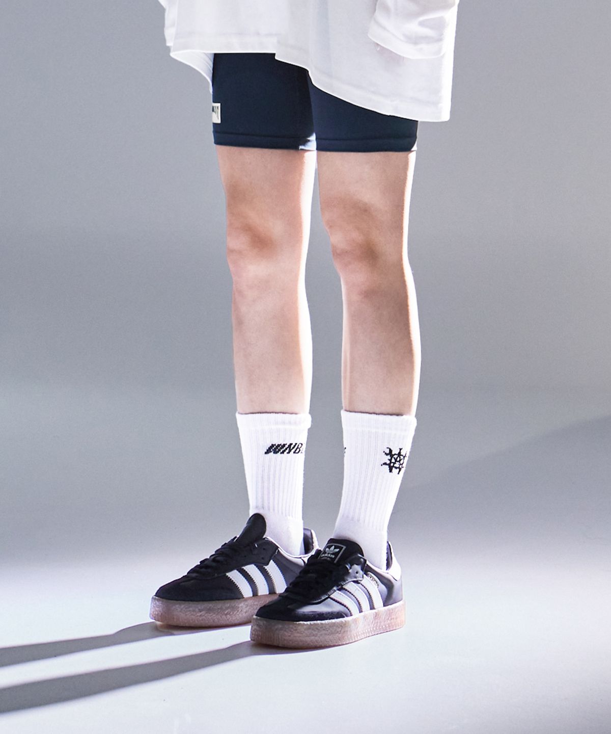 워너비즈핏(WANNABEZFIT) WNBZF 논슬립 양말 화이트