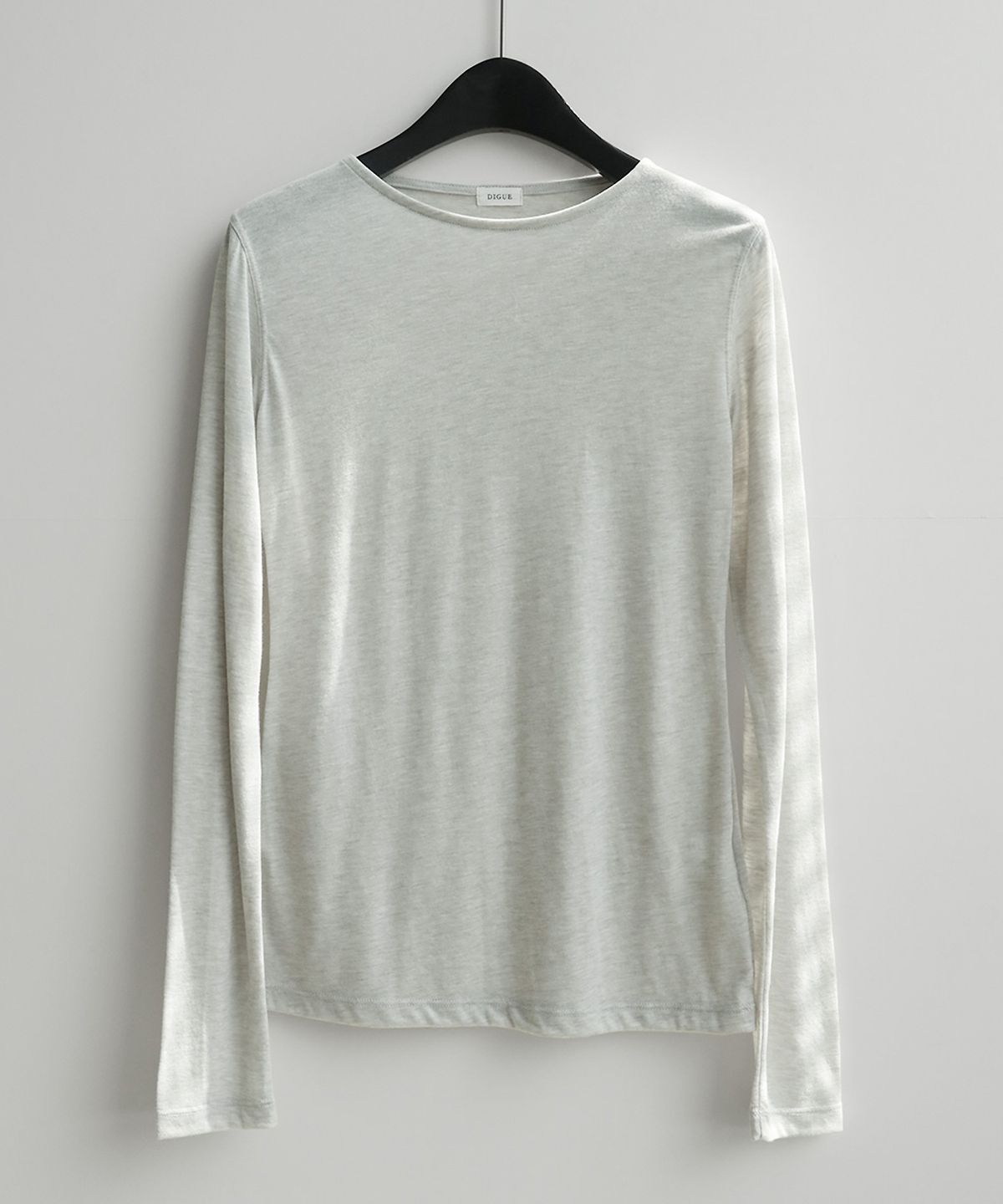디그(DIGUE) nove wool slim T (GRAY)