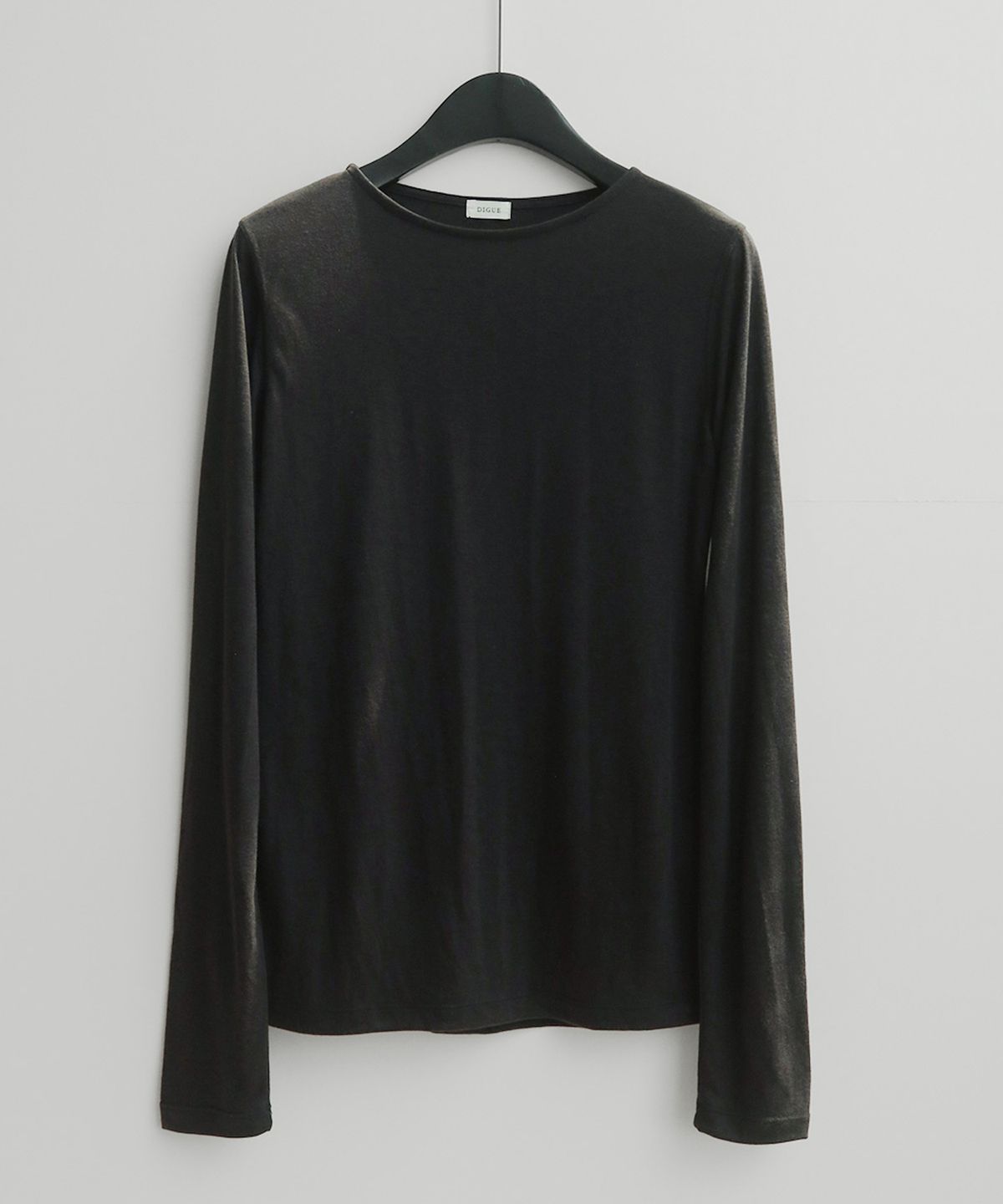 디그(DIGUE) nove wool slim T (CHARCOAL)