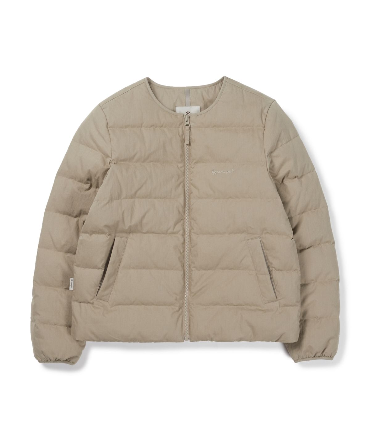 스노우피크 어패럴(SNOWPEAK APPAREL) 클랜드 여성 라운드넥 경량 다운 자켓 (S26WWDDJ97) Beige