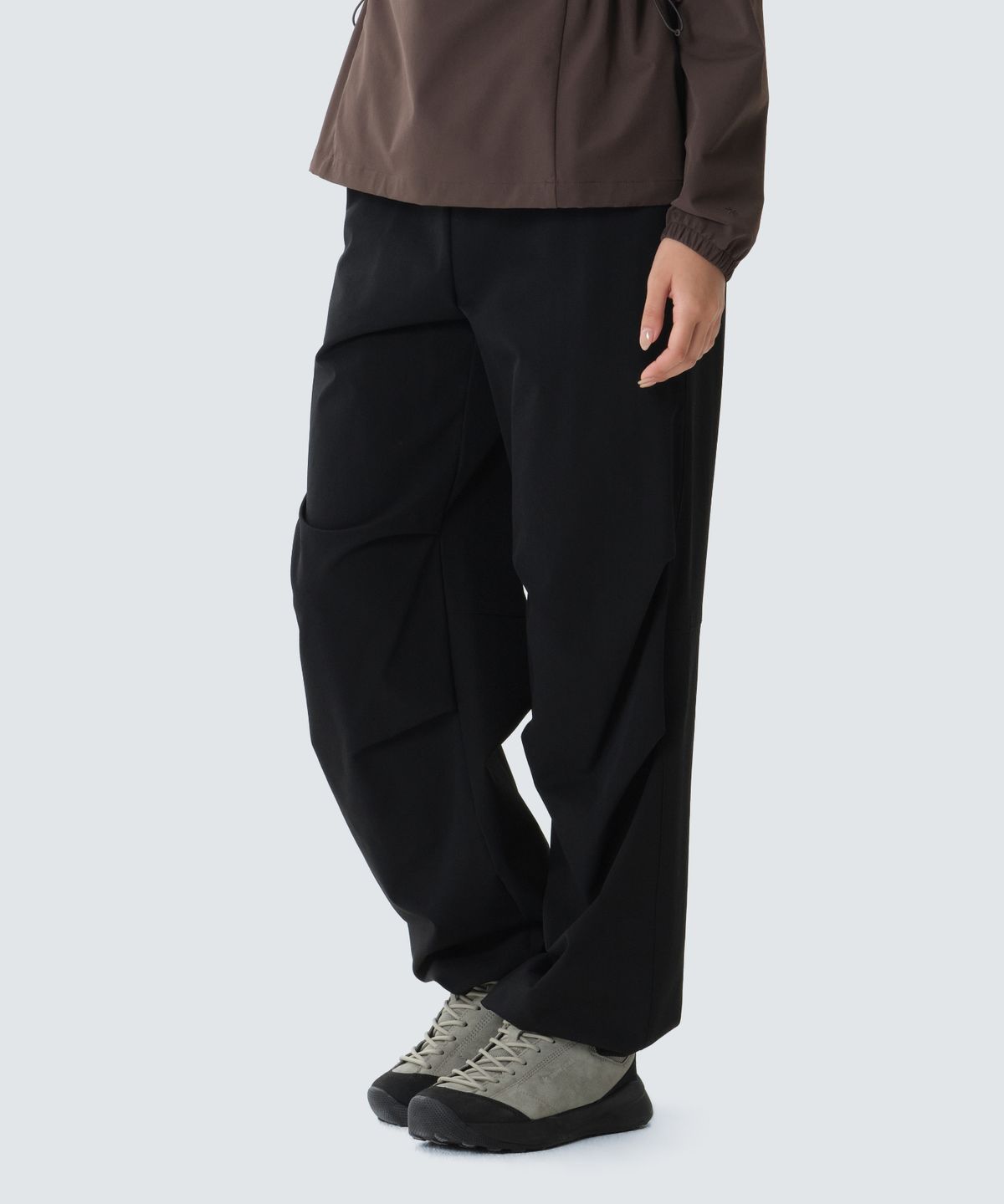 스노우피크 어패럴(SNOWPEAK APPAREL) 라고 여성 스트링 팬츠 (S26FWTPT39) Black