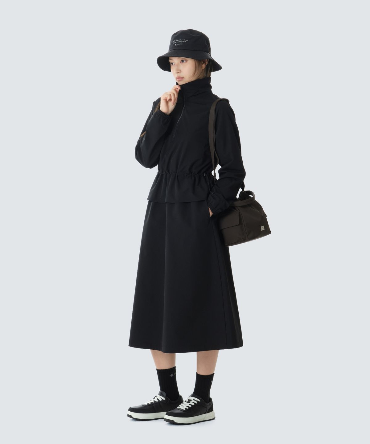 스노우피크 어패럴(SNOWPEAK APPAREL) 라고 원피스 (S26FWTOP35) Black