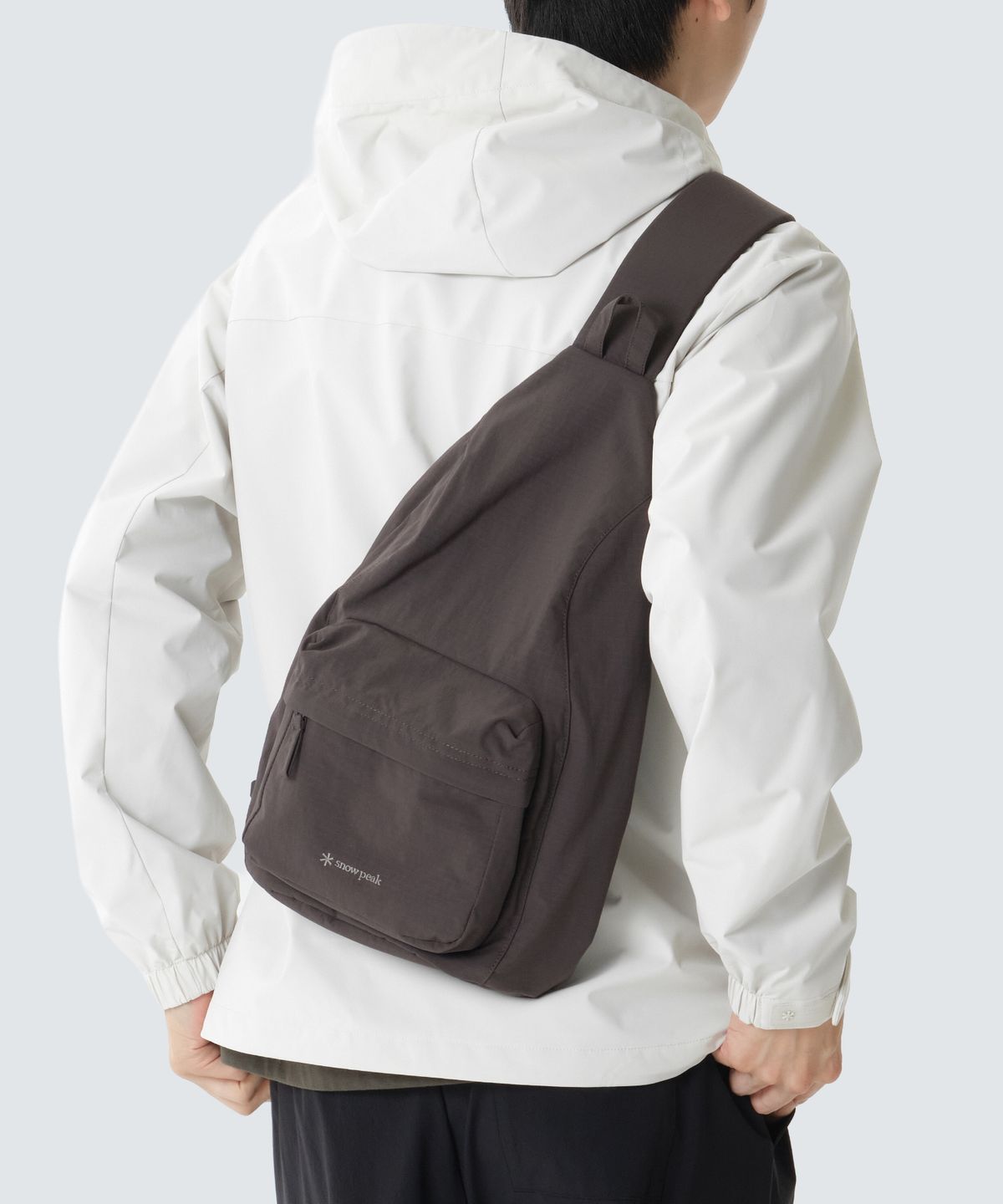 스노우피크 어패럴(SNOWPEAK APPAREL) 듀얼테크 워터드롭 슬링백 10L (S26FUFBG35) Chocolate Khaki