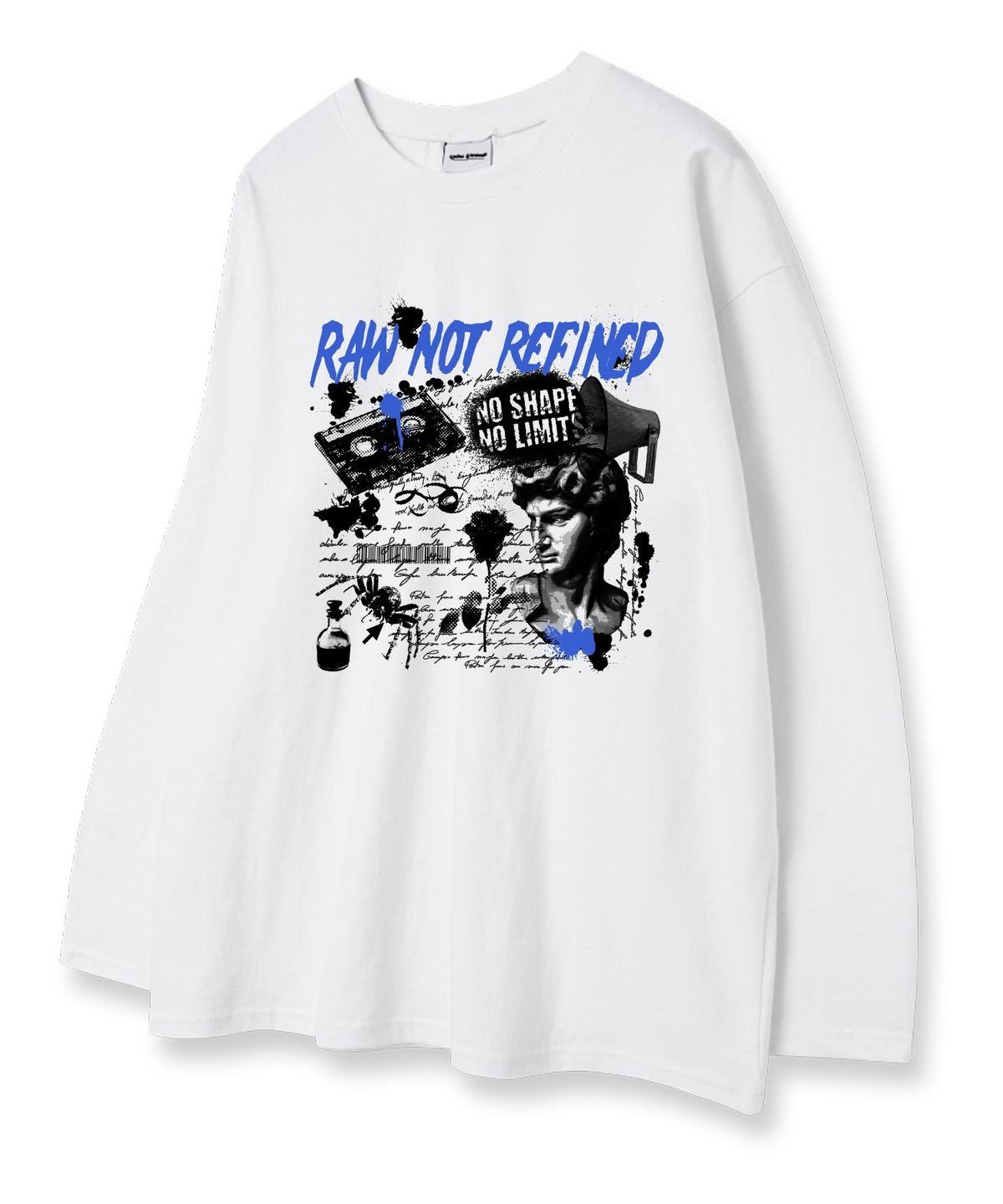 유니온가먼츠(UNION GARMENTS) 로우낫 루즈핏 긴팔 티셔츠 3COLOR [베이직or시보리]