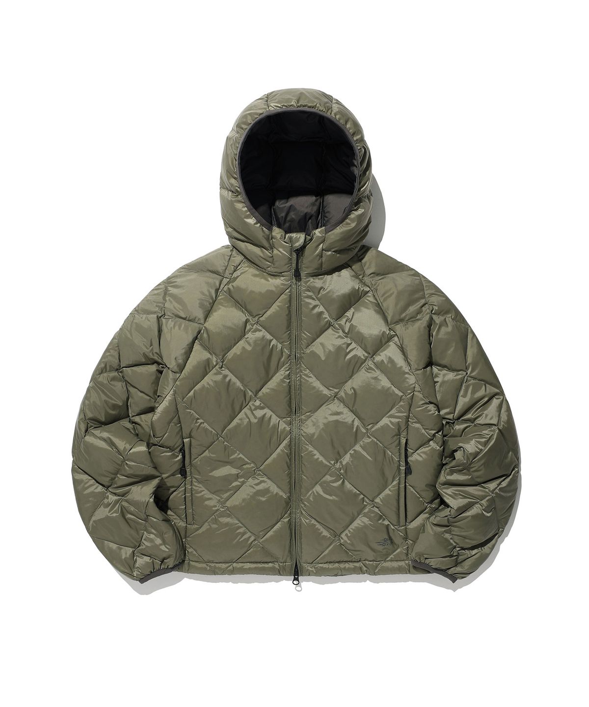 나이스고스트클럽(NICEGHOSTCLUB) HOODED LIGHT DOWN JACKET_SAND(NG2GWUB900A)