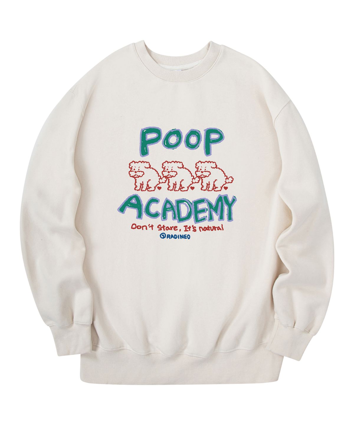 라디네오(RADINEO) 아카데미 맨투맨 크림