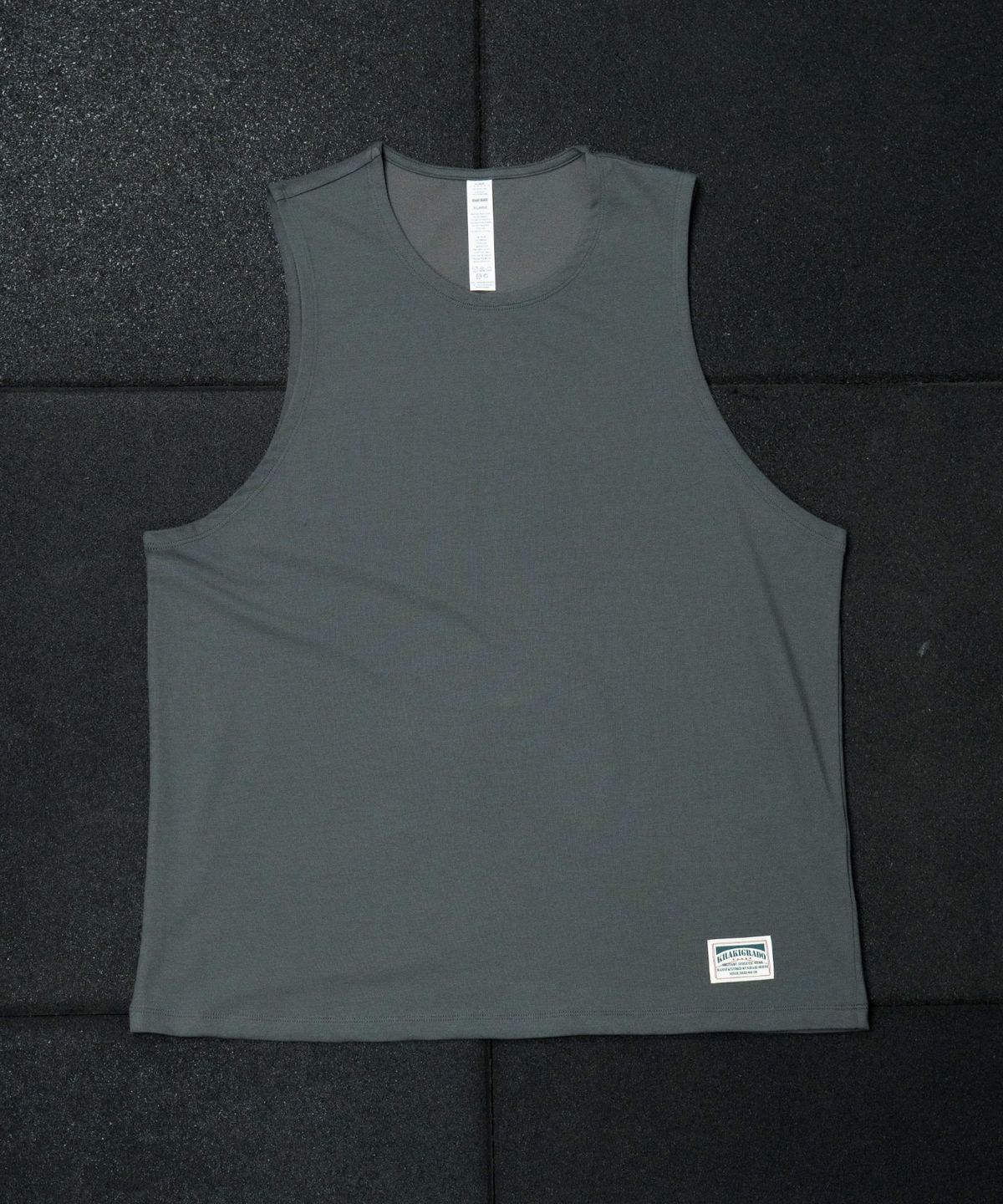 카키그라도(KHAKI GRADO) 더블레이어 훈련 슬리브리스 (챠콜)
