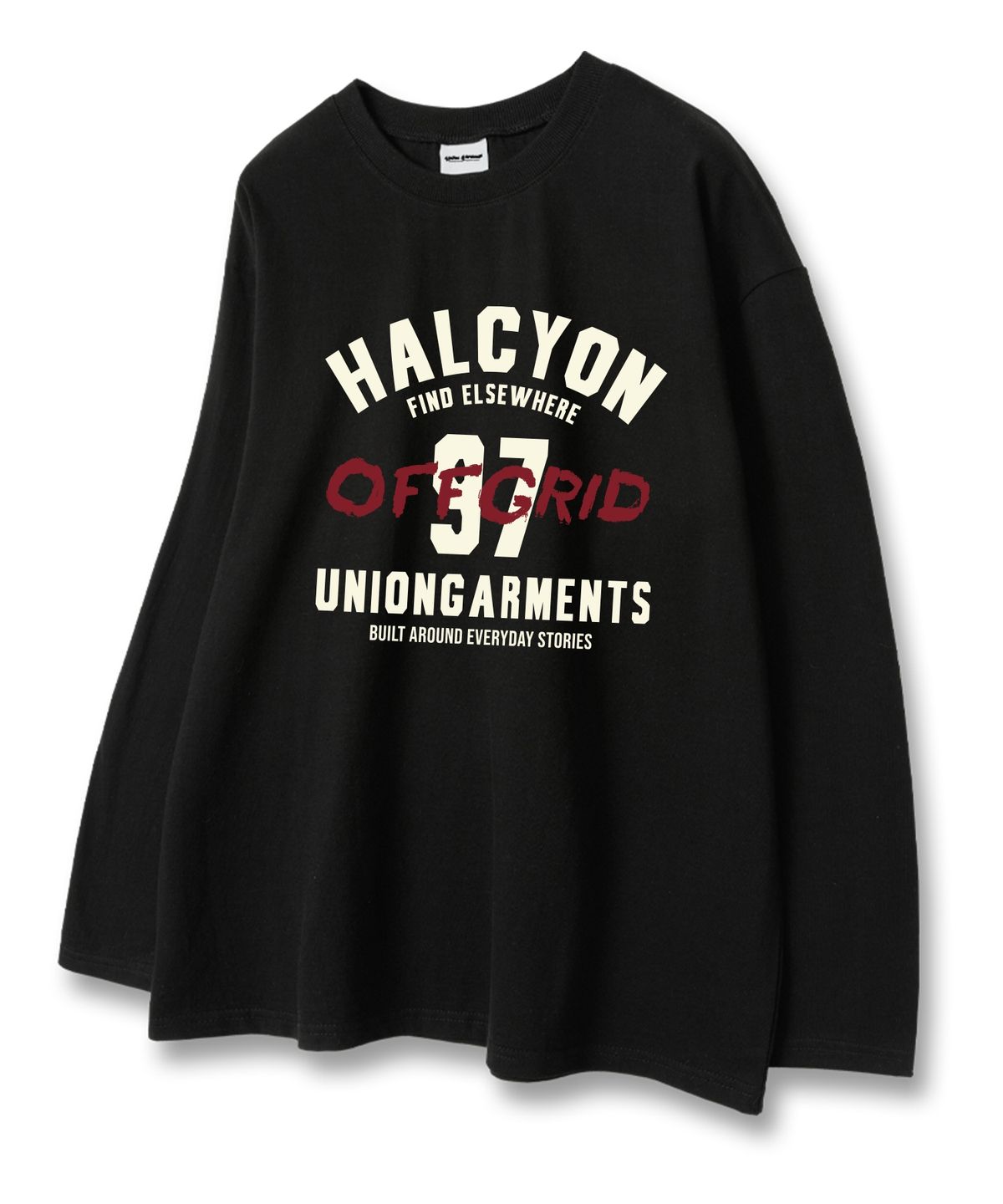 유니온가먼츠(UNION GARMENTS) 할시언 루즈핏 긴팔 티셔츠 3COLOR [베이직or시보리]