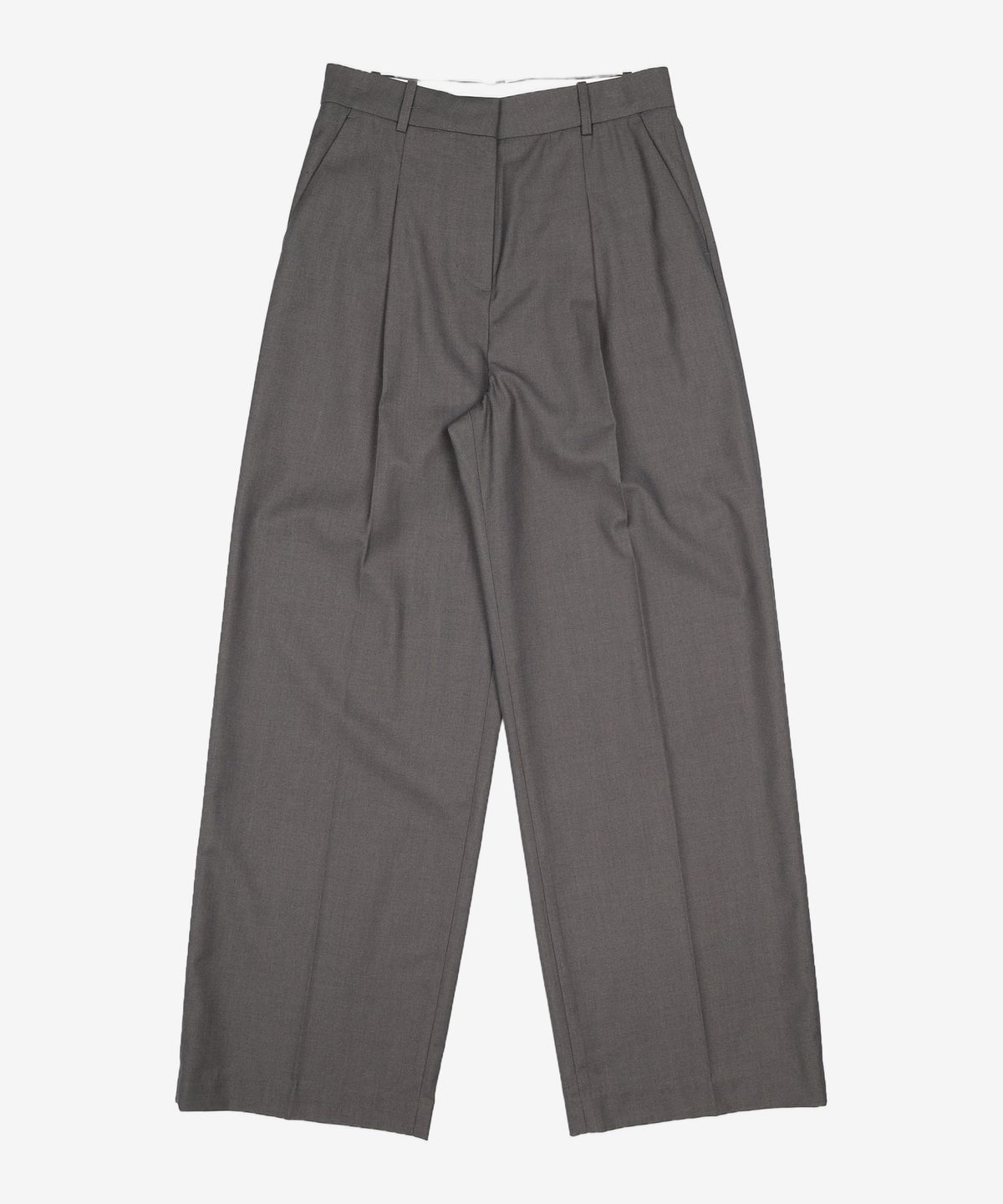 몽돌(MONGDOL) 원턱 와이드 슬랙스 차콜 MDPT025CHARCOAL M