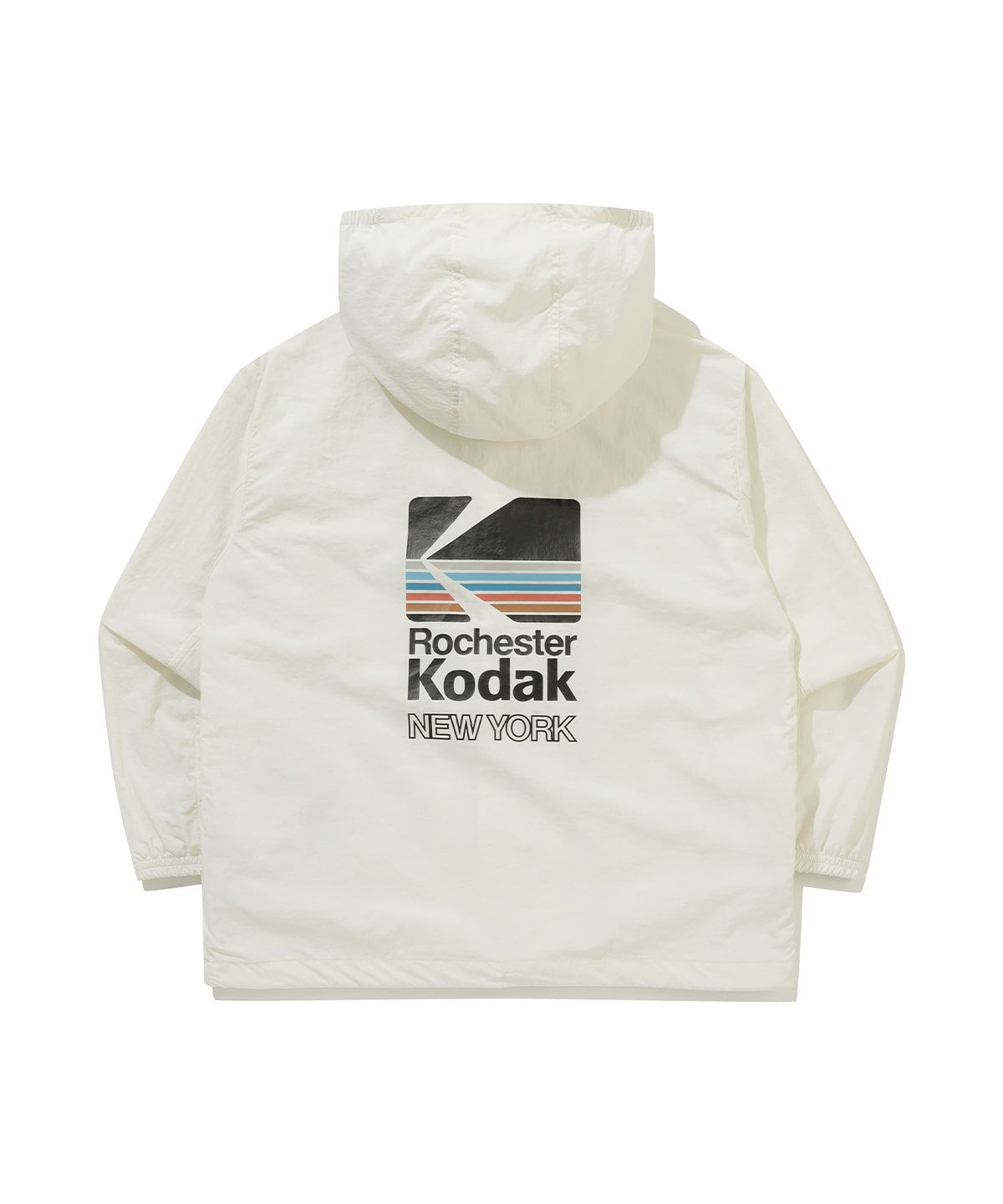 코닥 키즈(KODAK KIDS) 레인보우 메쉬안감 후드 자켓 키즈 IVORY