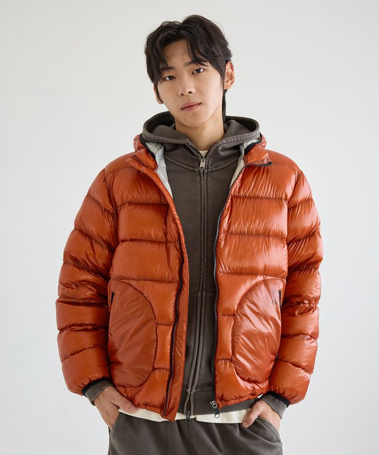 에어블 구스 다운 자켓(ORANGE)
