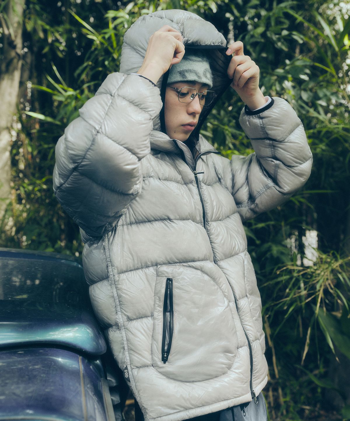 디오디(DOD) 에어블 구스 다운 자켓(LIGHT GREY)