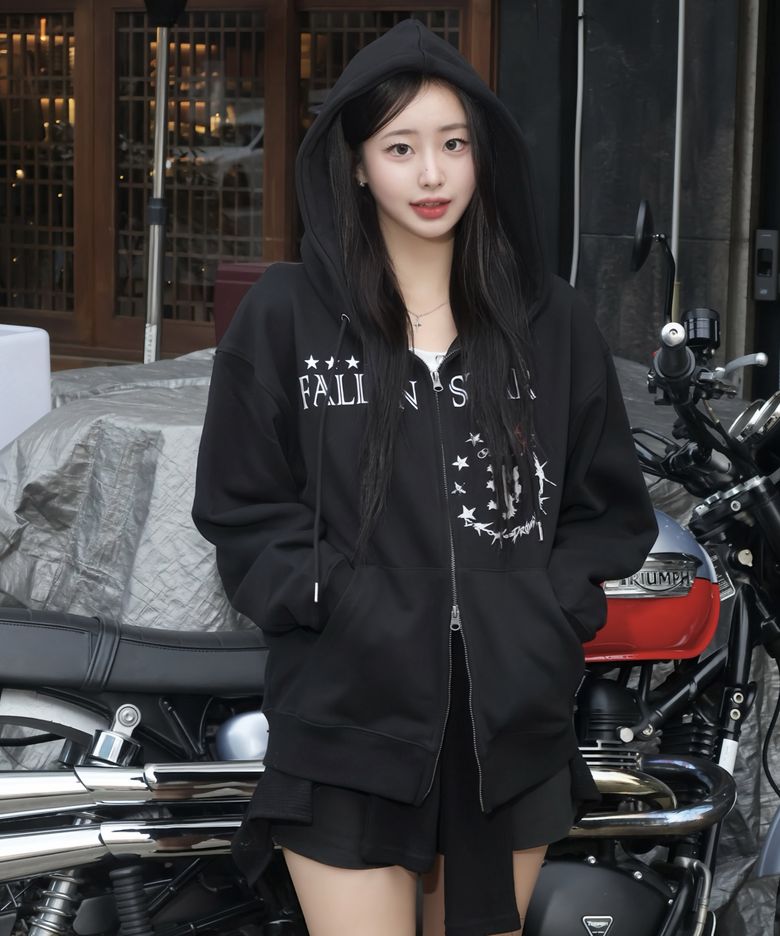 DW 폴른스타 2WAY 후드집업 2Color