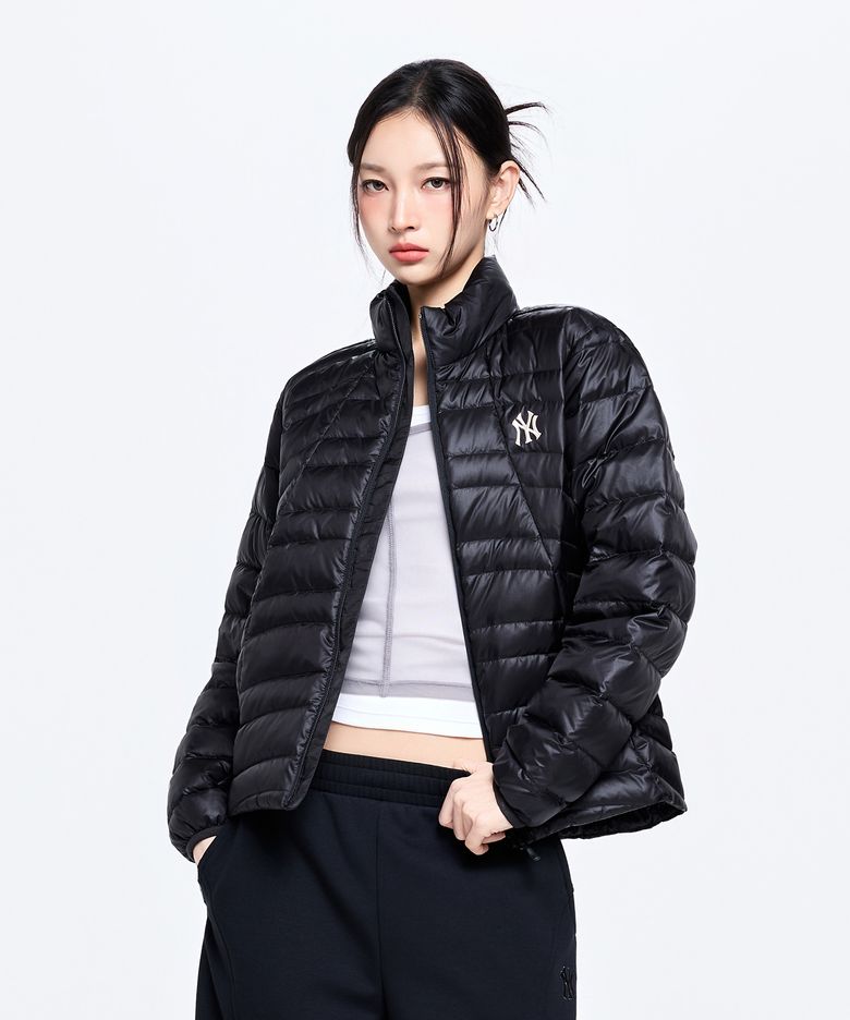 고프코어 스텐넥 패커블 경량 커브패딩 NY (Black)