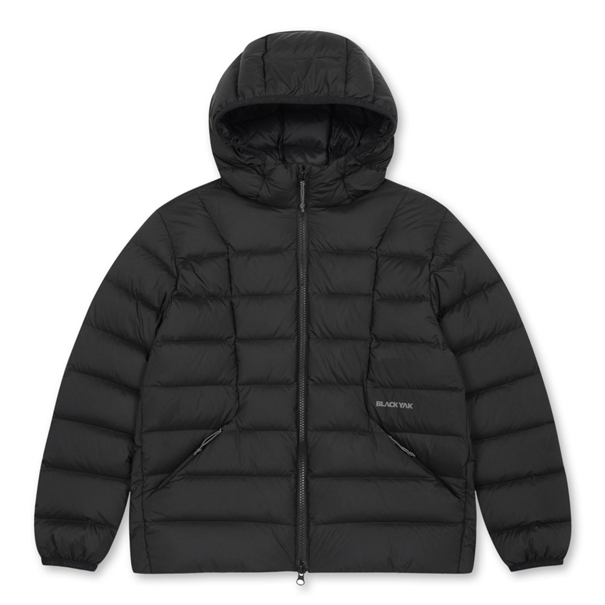 블랙야크 키즈(BLACK YAK KIDS) 에어브레스 후디드 경량다운 자켓_BK