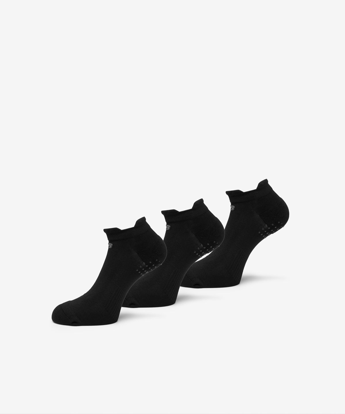 뉴발란스(NEW BALANCE) NBGEGF1195 / PF 드라이쿨 논슬립 러닝 단목양말(3PACK) (BLACK)