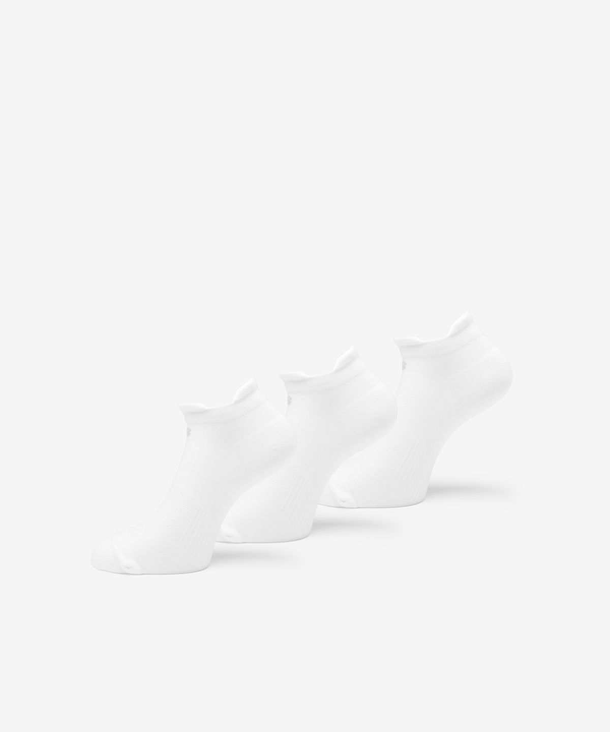 뉴발란스(NEW BALANCE) NBGEGF1195 / PF 드라이쿨 논슬립 러닝 단목양말(3PACK) (WHITE)