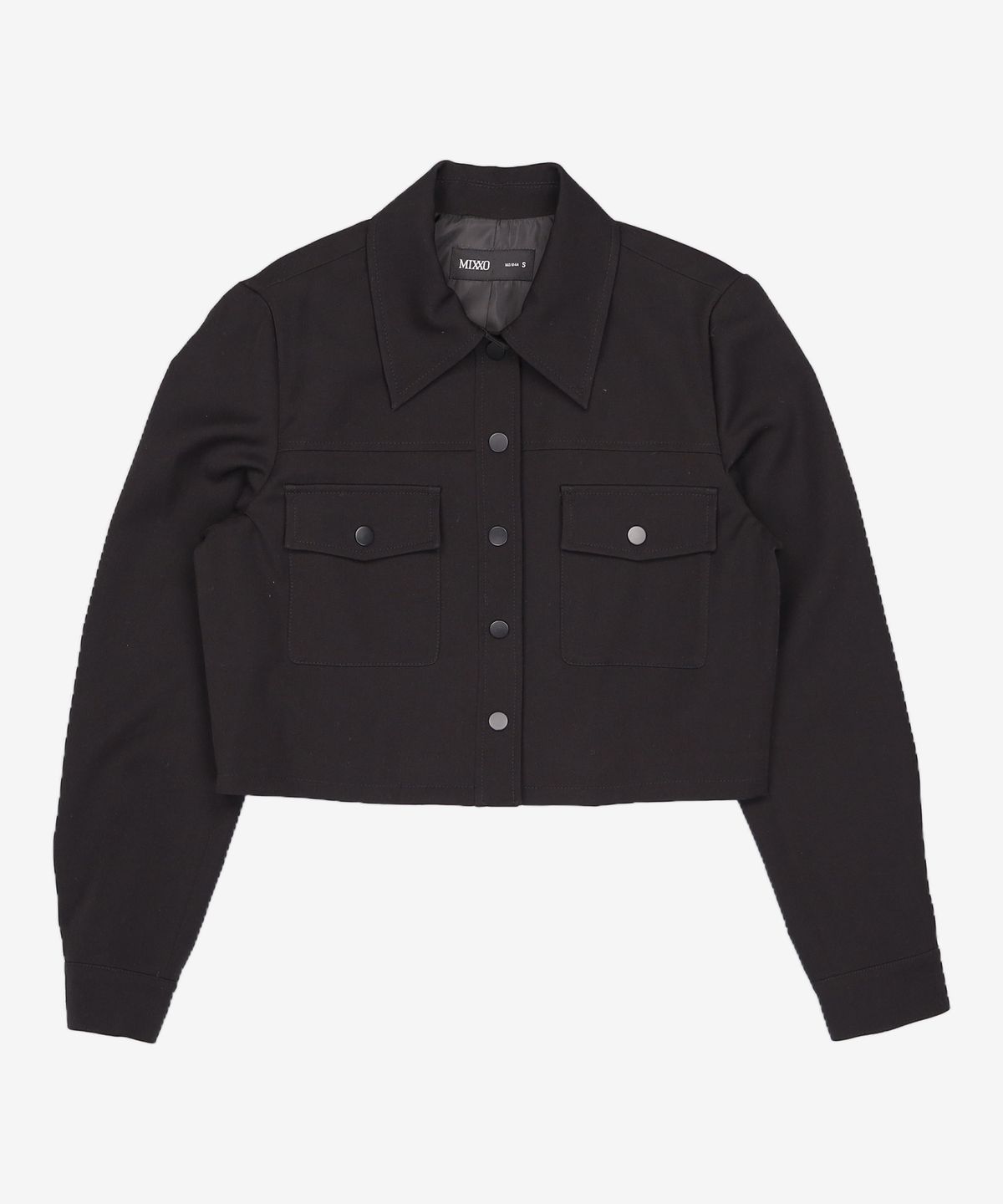 미쏘(MIXXO) 크롭 점퍼_MIWJJD911C S
