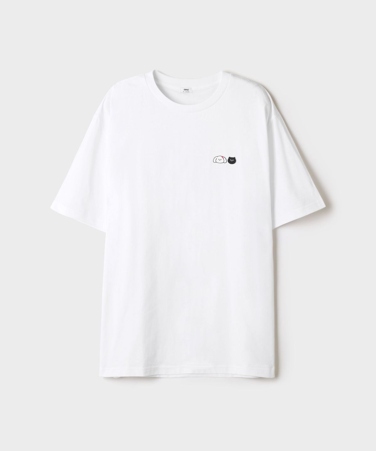 스파오(SPAO) (키토푸토) 자수 반팔티_SPRPG49C50