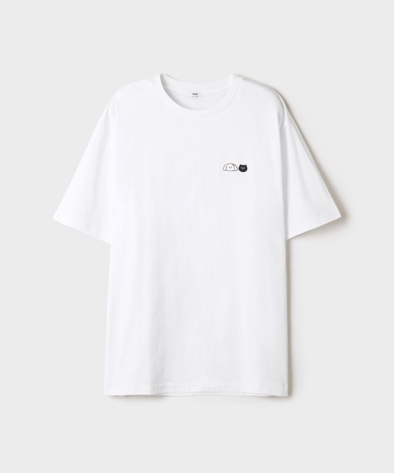 (키토푸토) 자수 반팔티_SPRPG49C50