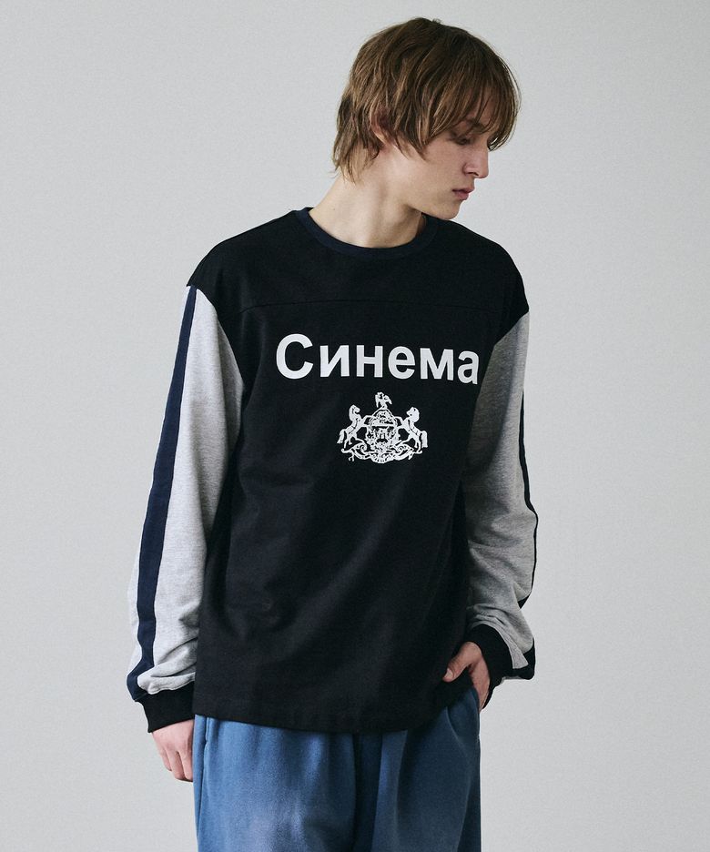 CINEMA BLOCK SWEATSHIRT BLACK