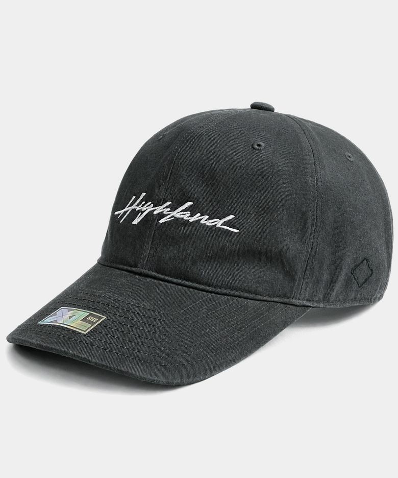 빅사이즈 볼캡 XL HIGHLAND CAP DARK GREY