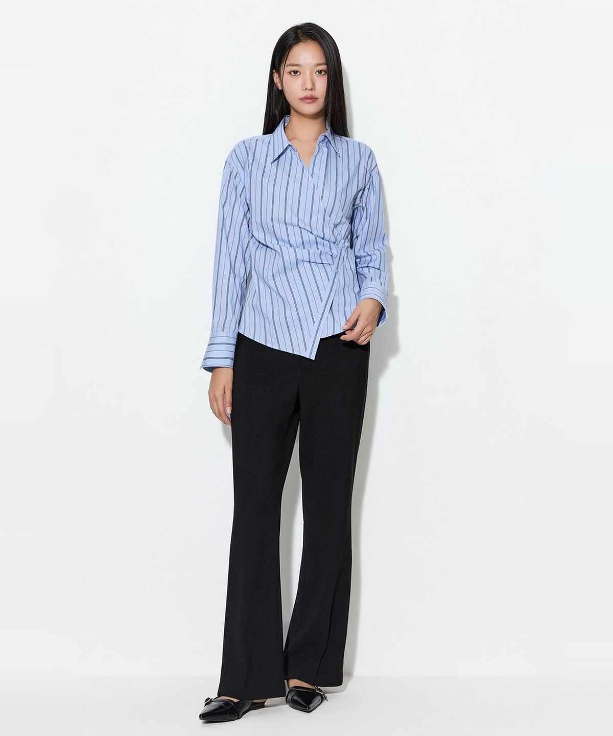 미쏘(MIXXO) 기모 밴딩팬츠 부츠컷_MIWTWGV80A