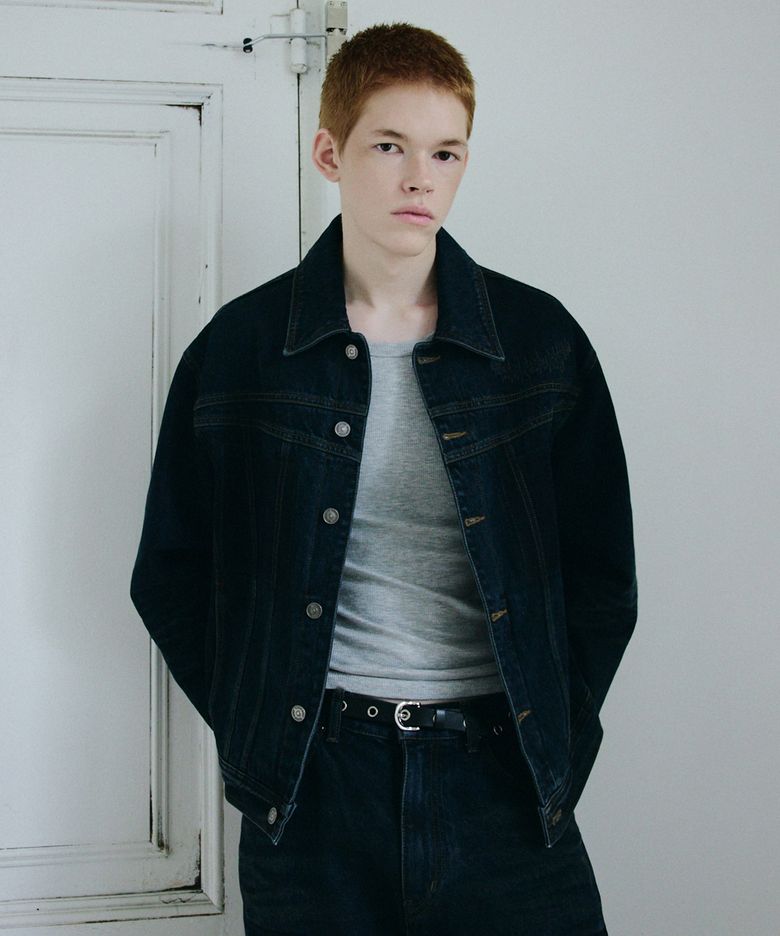 FADE TRACE DENIM JACKET INDIGO