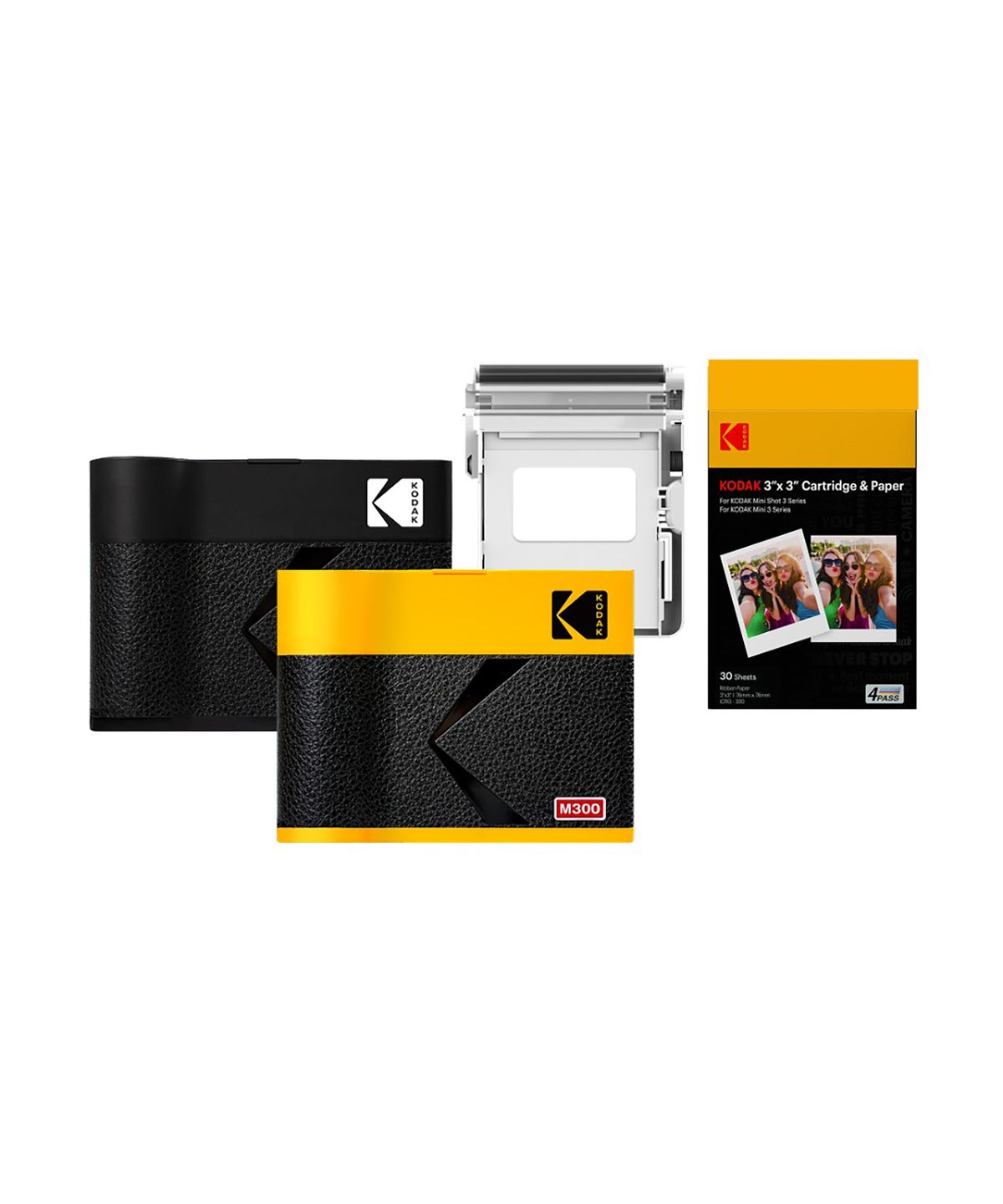 코닥 카메라(KODAK CAMERA) 미니3 ERA M300+카트리지 38매 번들 포토프린터