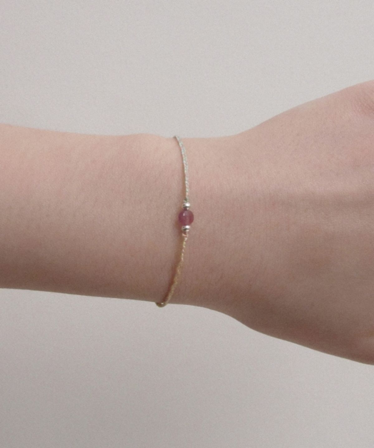 최창남메이드(CCNMADE) Gemstone Silver Ball Bracelet 원석 실버볼 팔찌