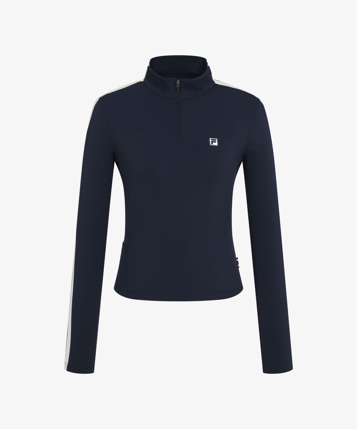 휠라(FILA) 테니스 슬림핏 반집업 긴팔티(FS263RL11F001472)