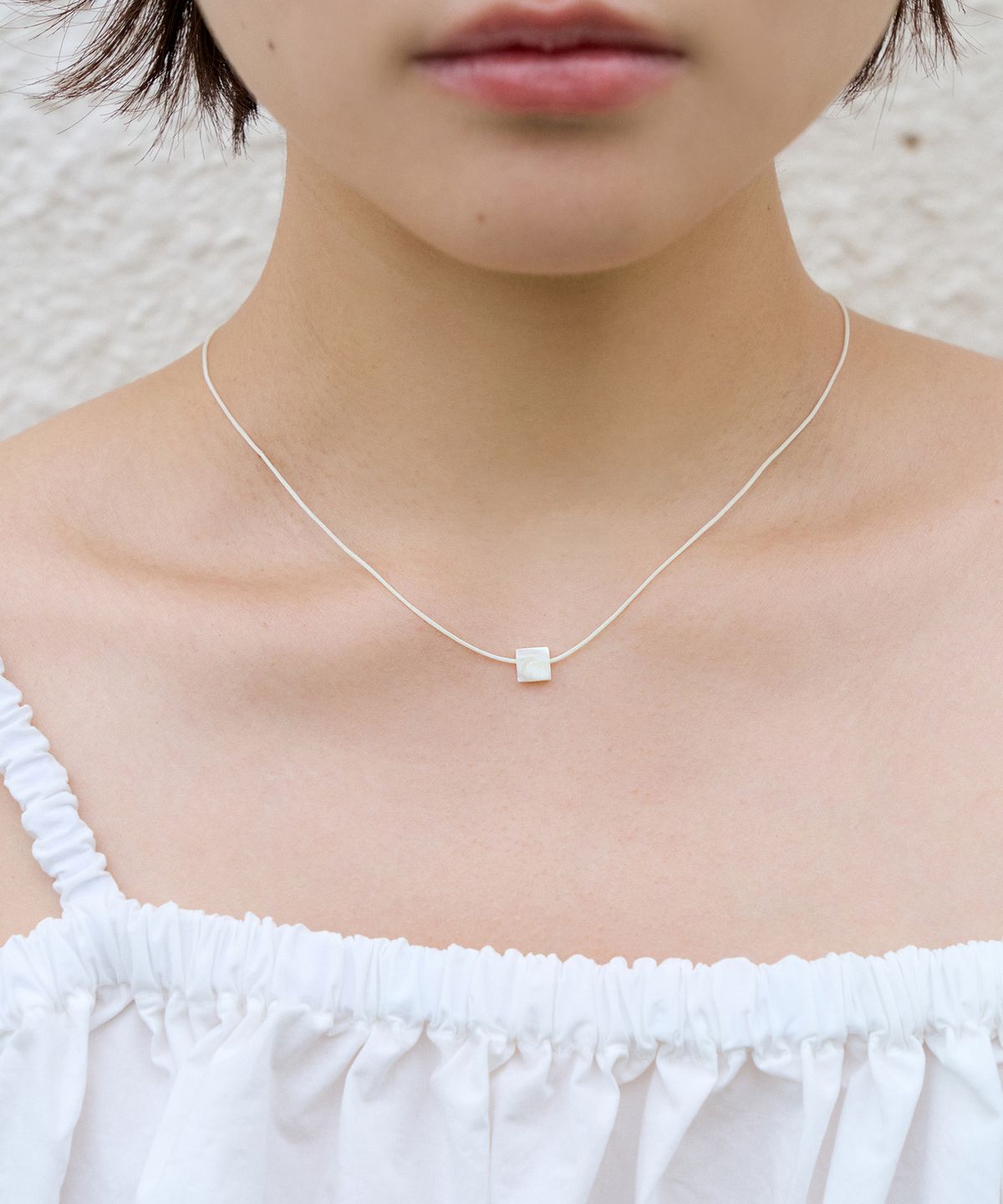 지지(GEEGEE) nemo shell string necklace