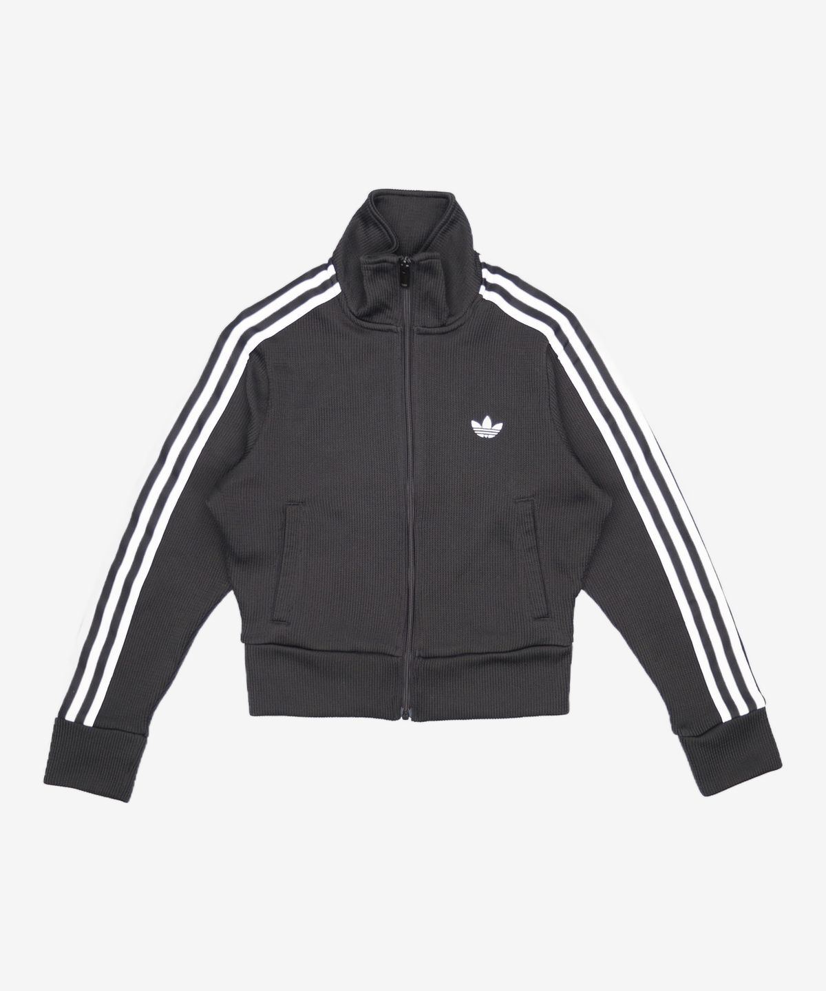 아디다스(ADIDAS) 파이어버드 니트 트랙탑 - 블랙:화이트 / JY2613 M