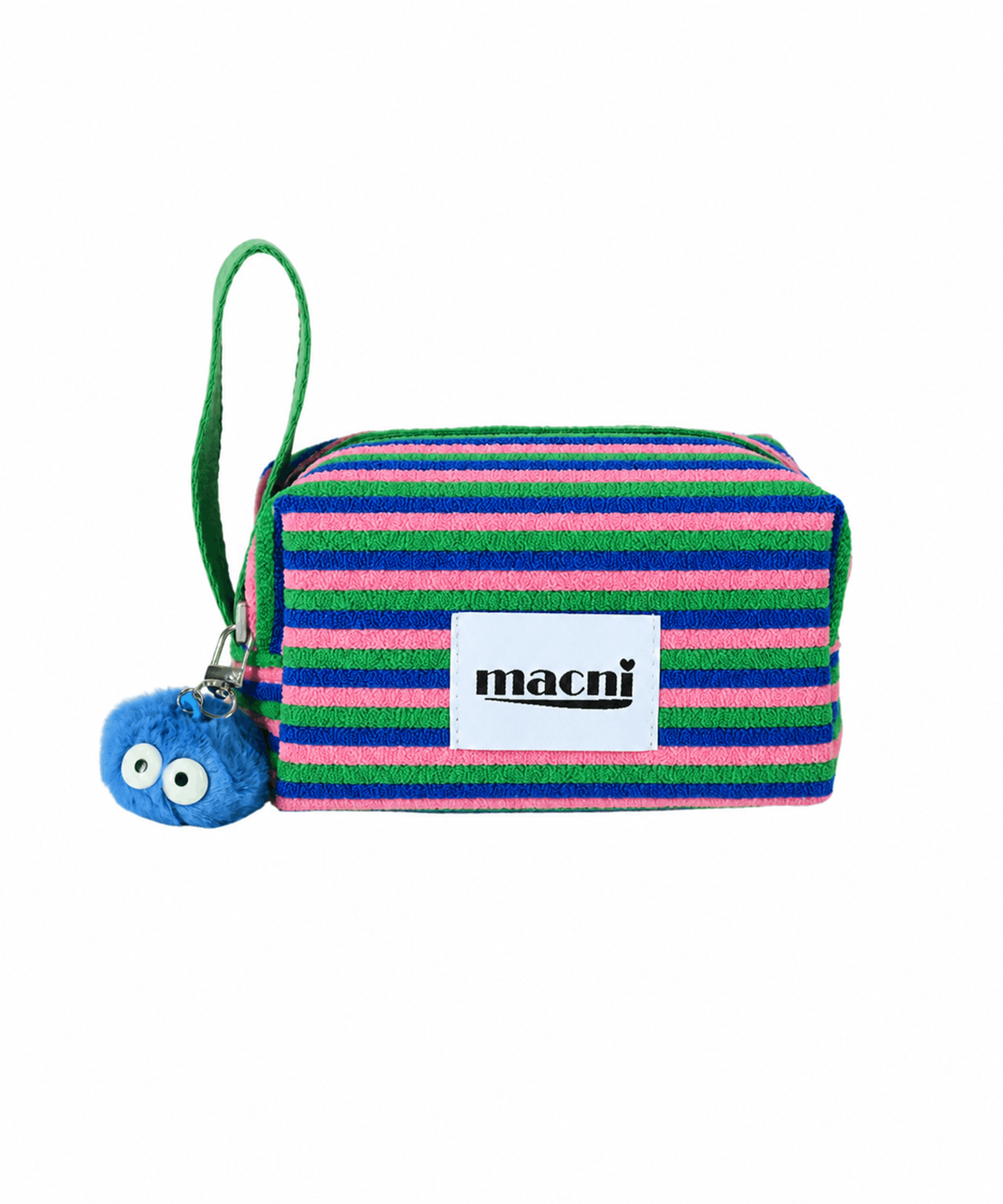 마크니(MACNI) NEMO BREAD POUCH STRIPE GREEN