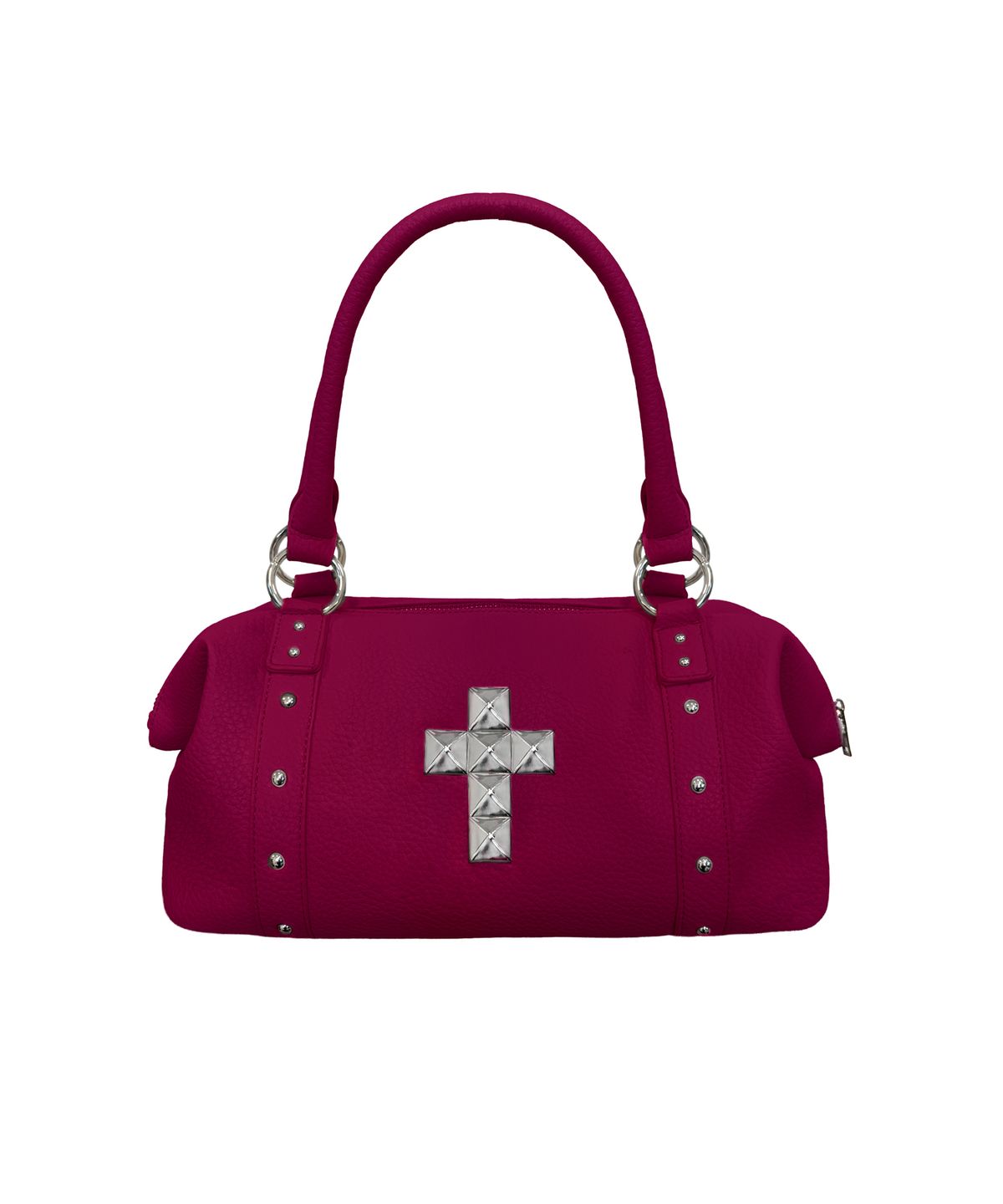 파시온(PASION) 세인트 스퀘어 스터디 백_딥 핑크 Saint Square Study Bag_Deep Pink