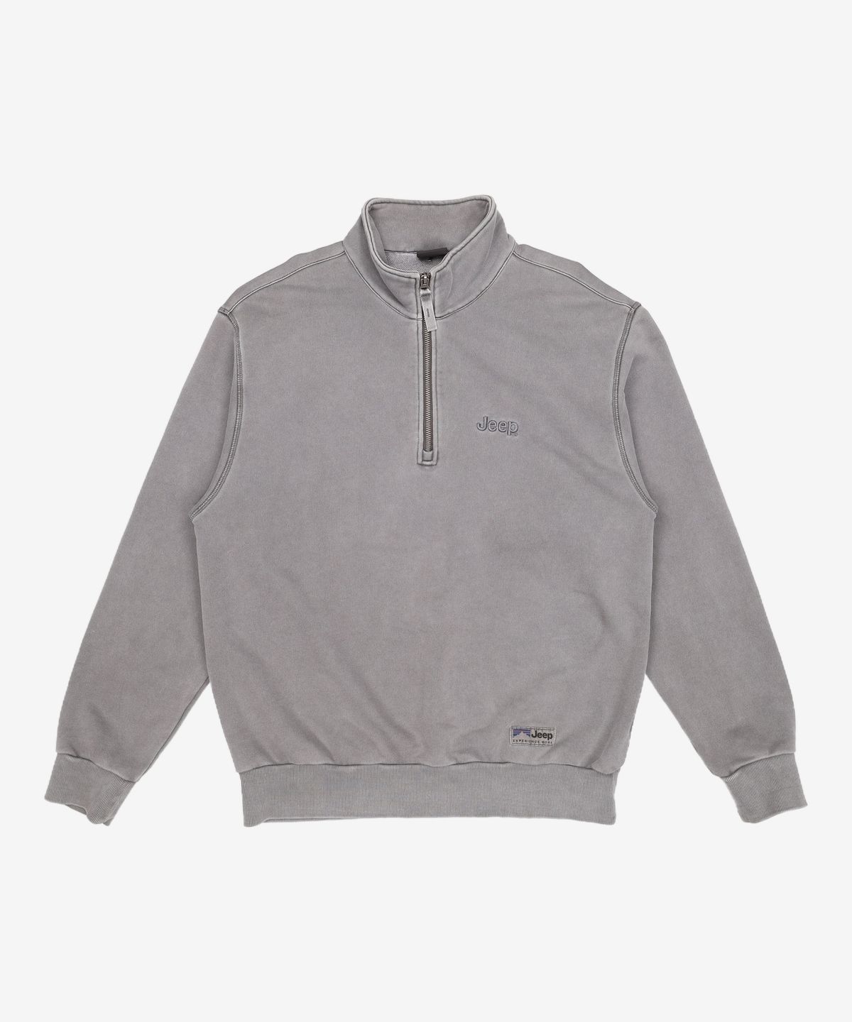 지프(JEEP) 피그먼트 M-Logo 오버핏 하프집업 맨투맨 3 color (JP5TSU639) M