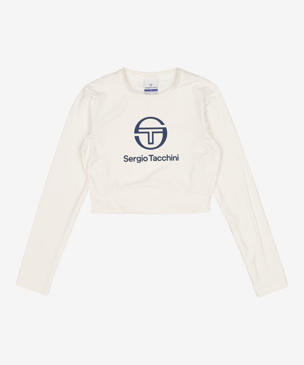 세르지오 타키니(SERGIO TACCHINI) W 에센셜 세미 크롭 긴팔티셔츠 M