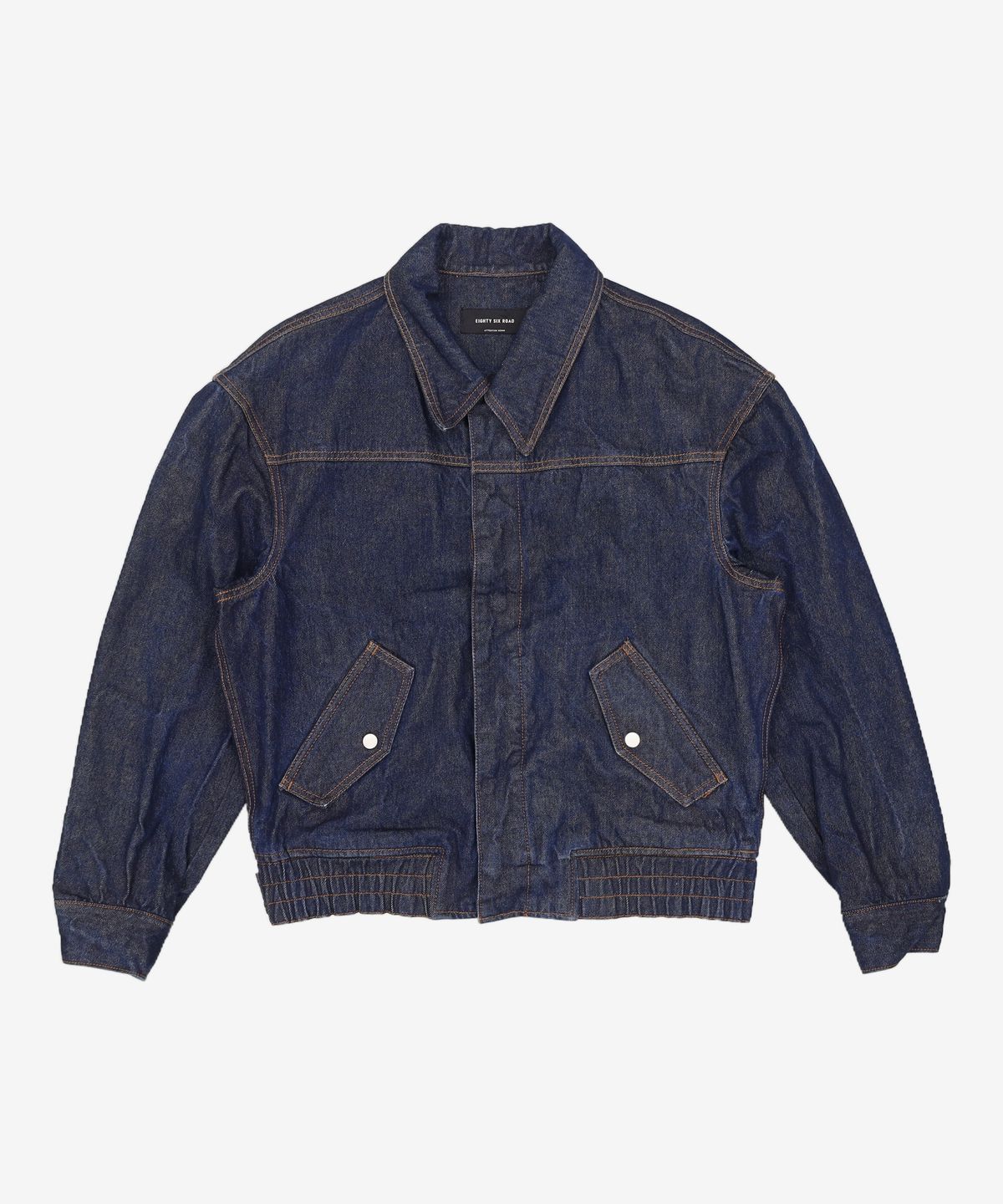 86로드(86ROAD) HIDDEN SNAP DENIM BLOUSON JACKET INDIGO L