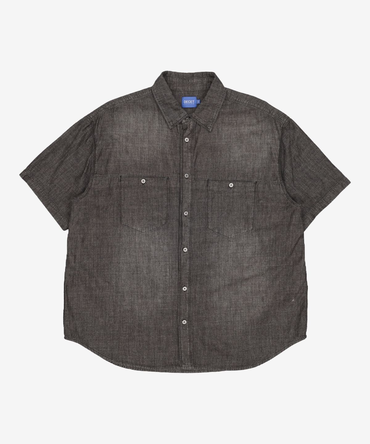 데케트(DECET) [패션플래닛X데케트]Slit Pocket Short Shirts DCSH015 XL