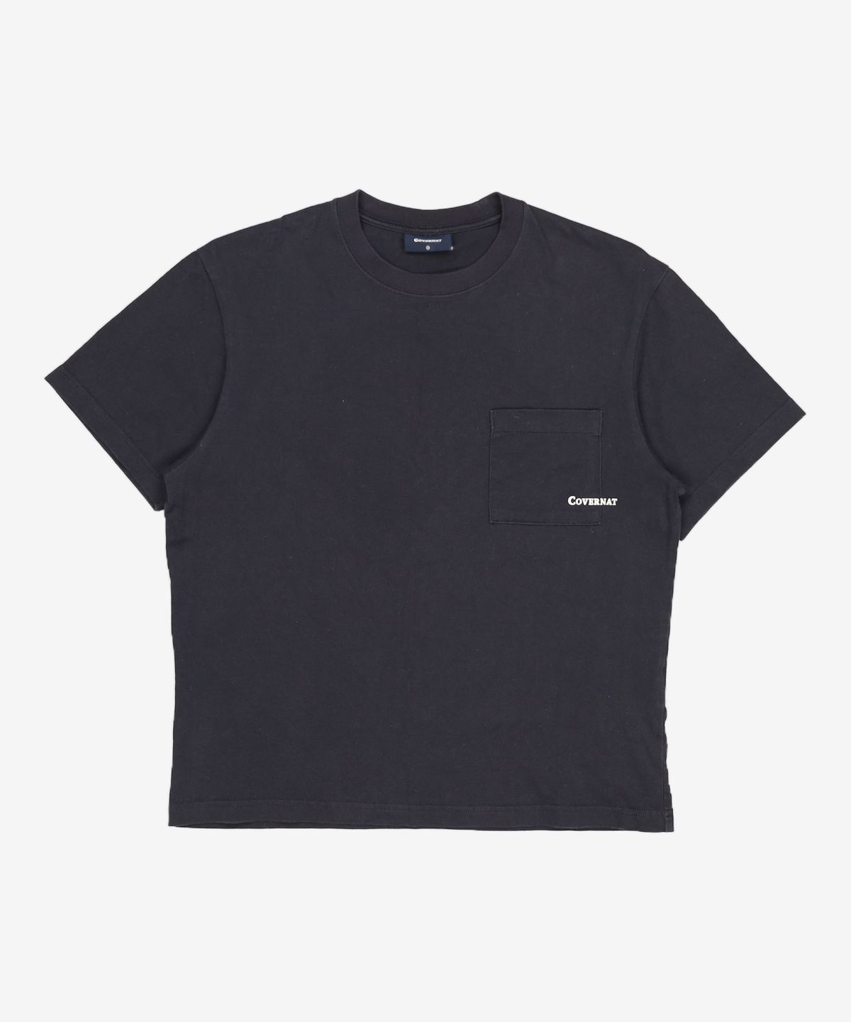커버낫(COVERNAT) 베이직 포켓 티셔츠 Dark Navy S