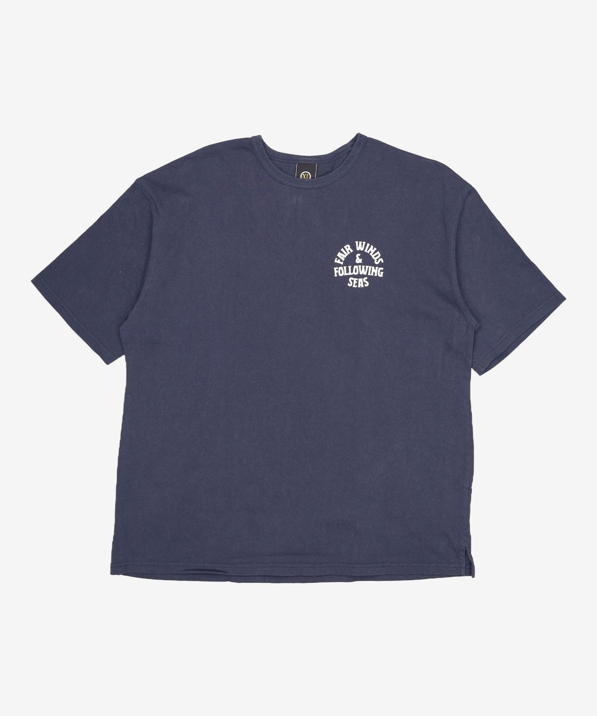 프리즘웍스(FRIZMWORKS) FAIR WINDS & FOLLOWING SEAS TEE _ NAVY XL