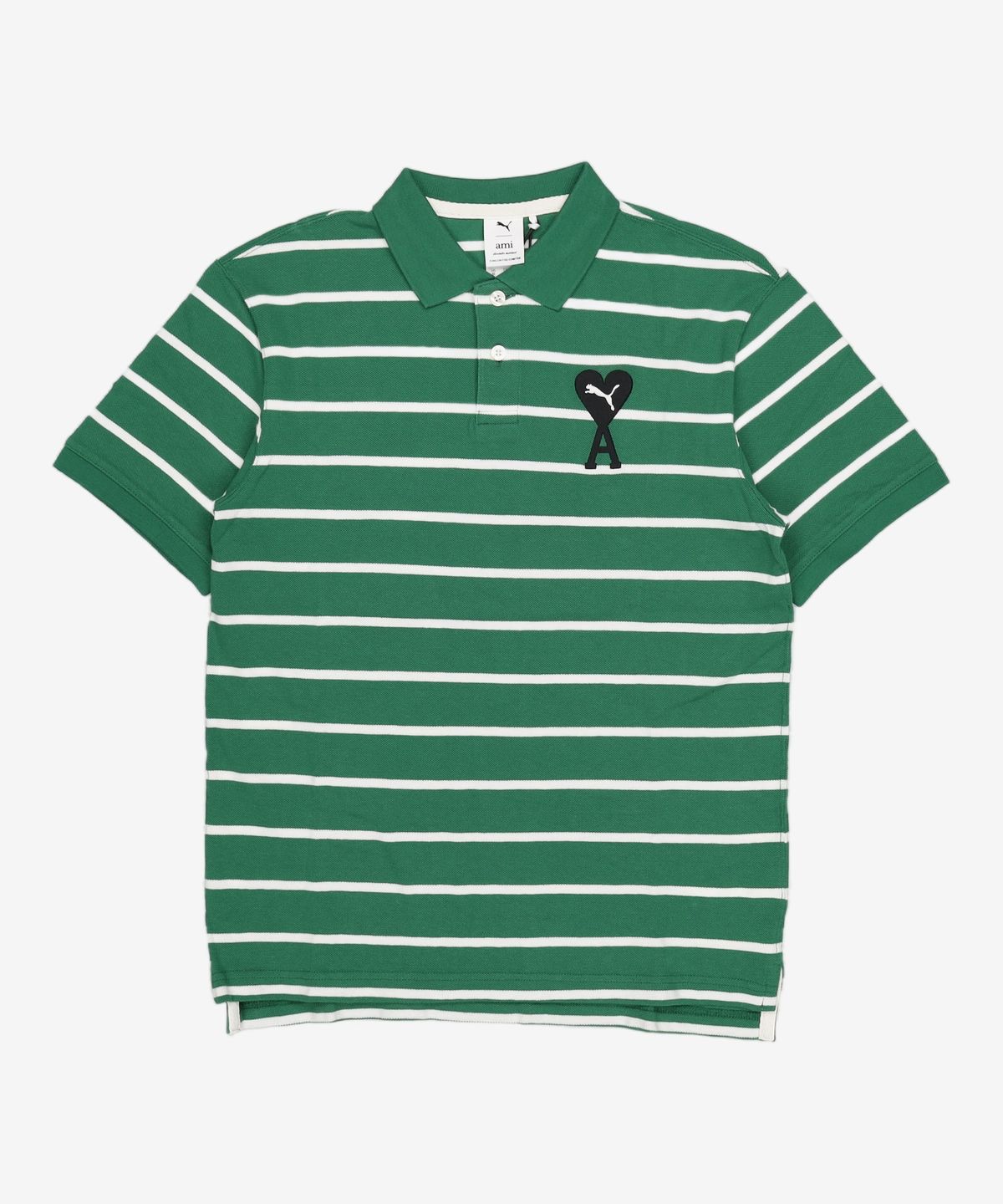 푸마(PUMA) 푸마 X 아미 폴로 티셔츠 - 그린 / 534067-96 XS