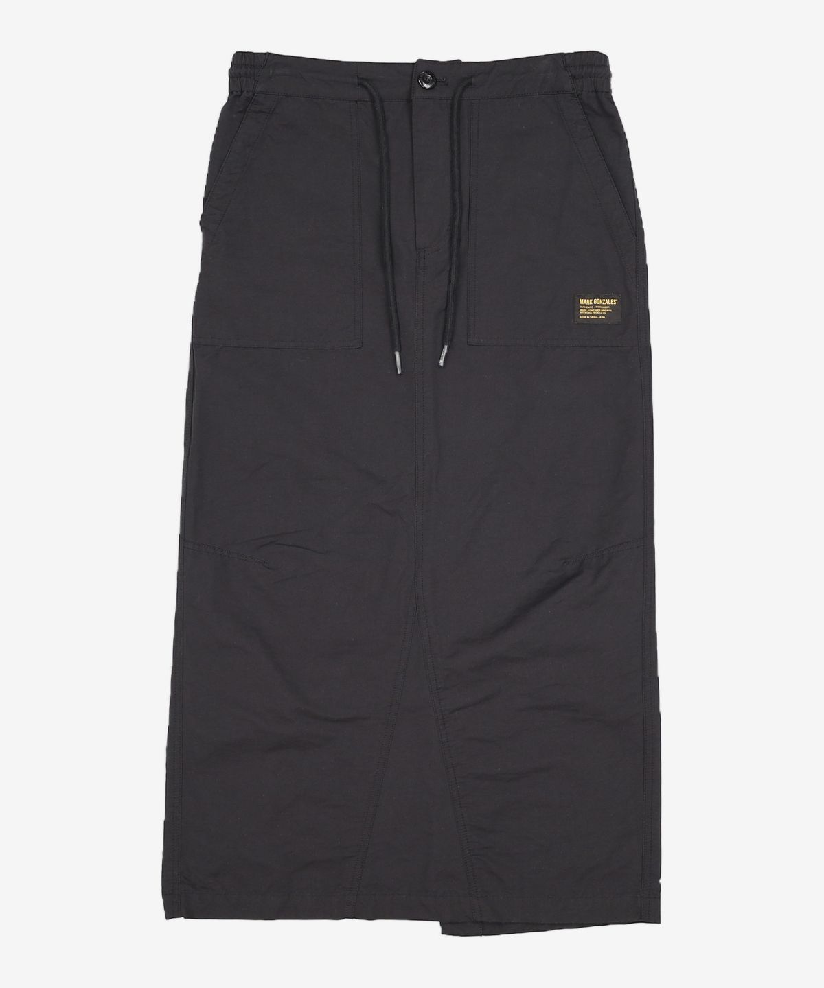 마크곤잘레스(MARK GONZALES) WOMENS N/C UTILITY FATIGUE SKIRT - BLACK S