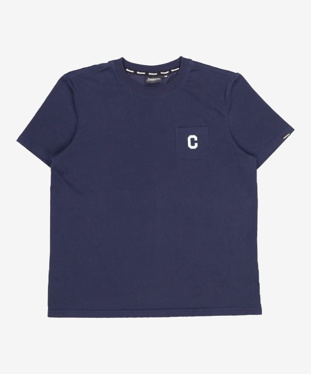 커버낫 키즈(COVERNAT KIDS) C로고 포켓포인트 반팔티셔츠 (네이비) CV242ISS02_NVY 165