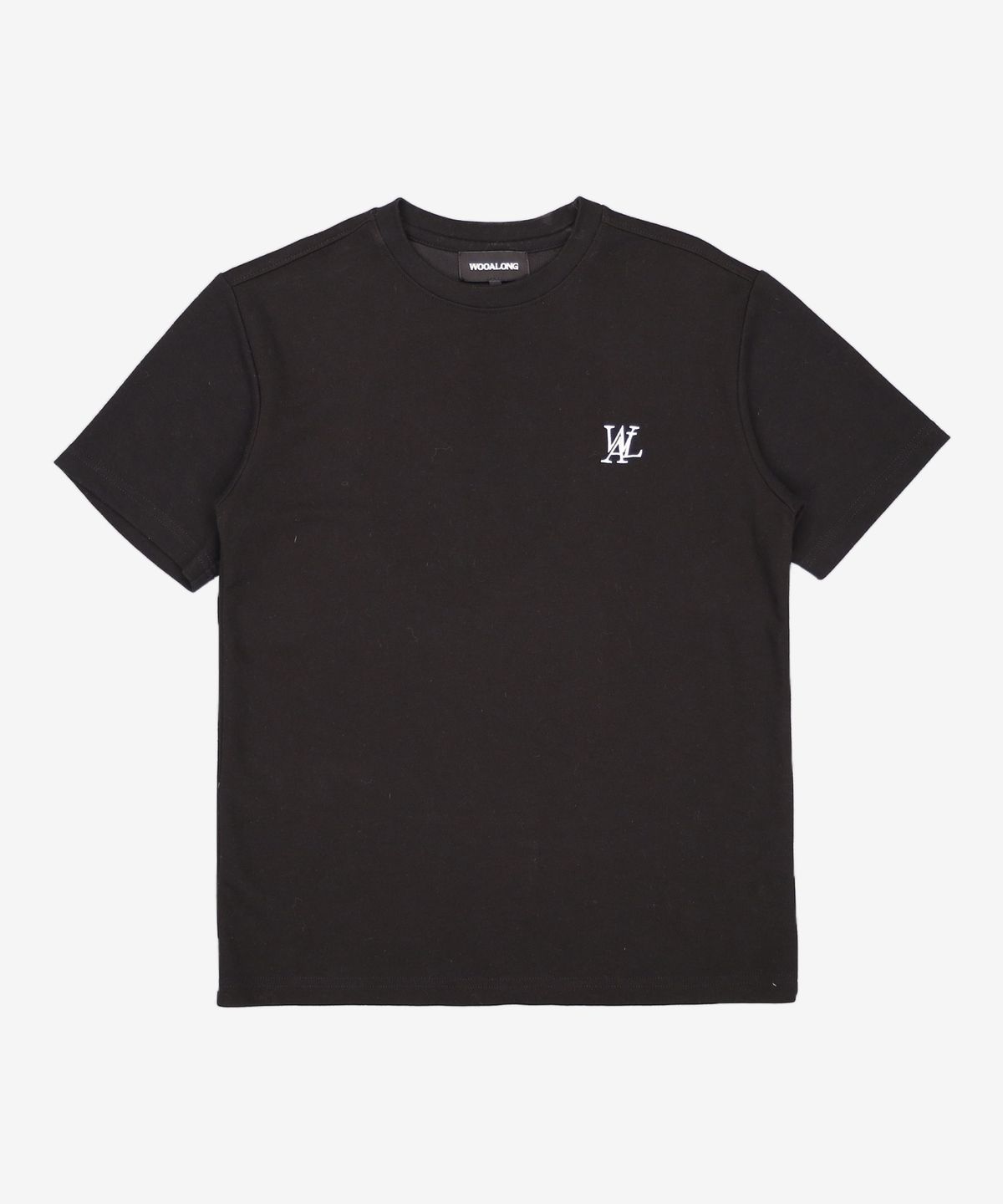 우알롱(WOOALONG) OG Basic T-shirt - BLACK S