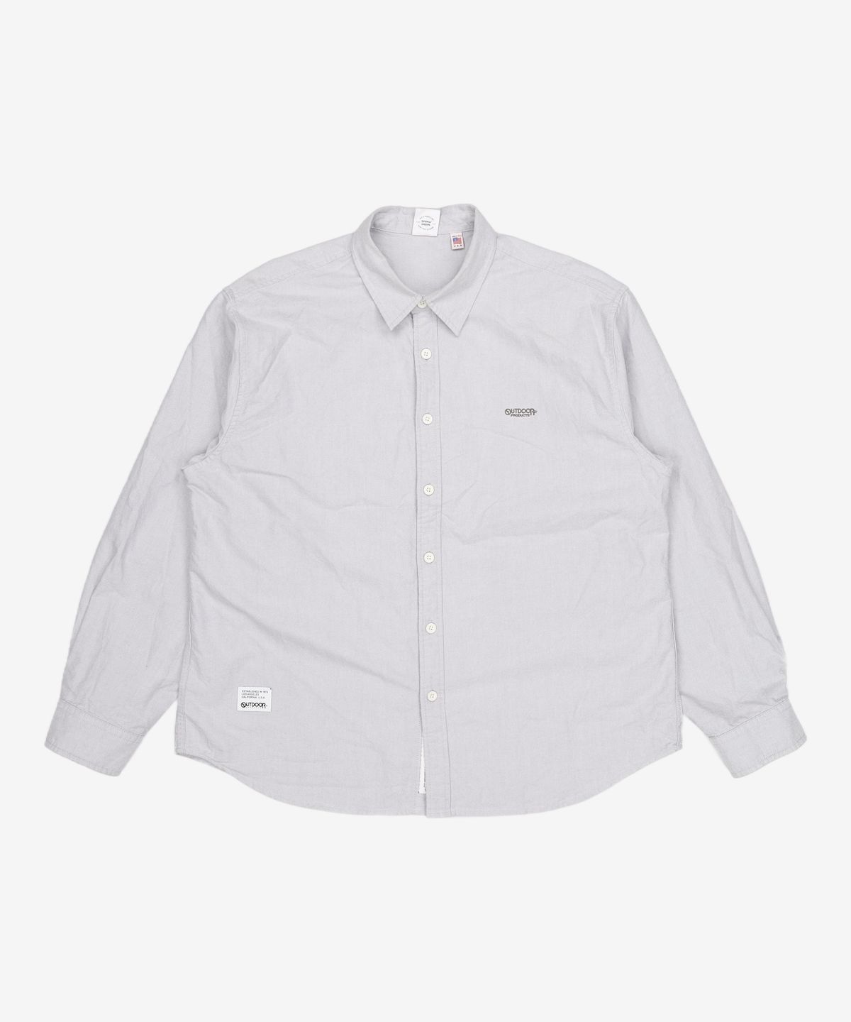 아웃도어 프로덕츠(OUTDOOR PRODUCTS) BASIC OXFORD SHIRT (GRAY) L