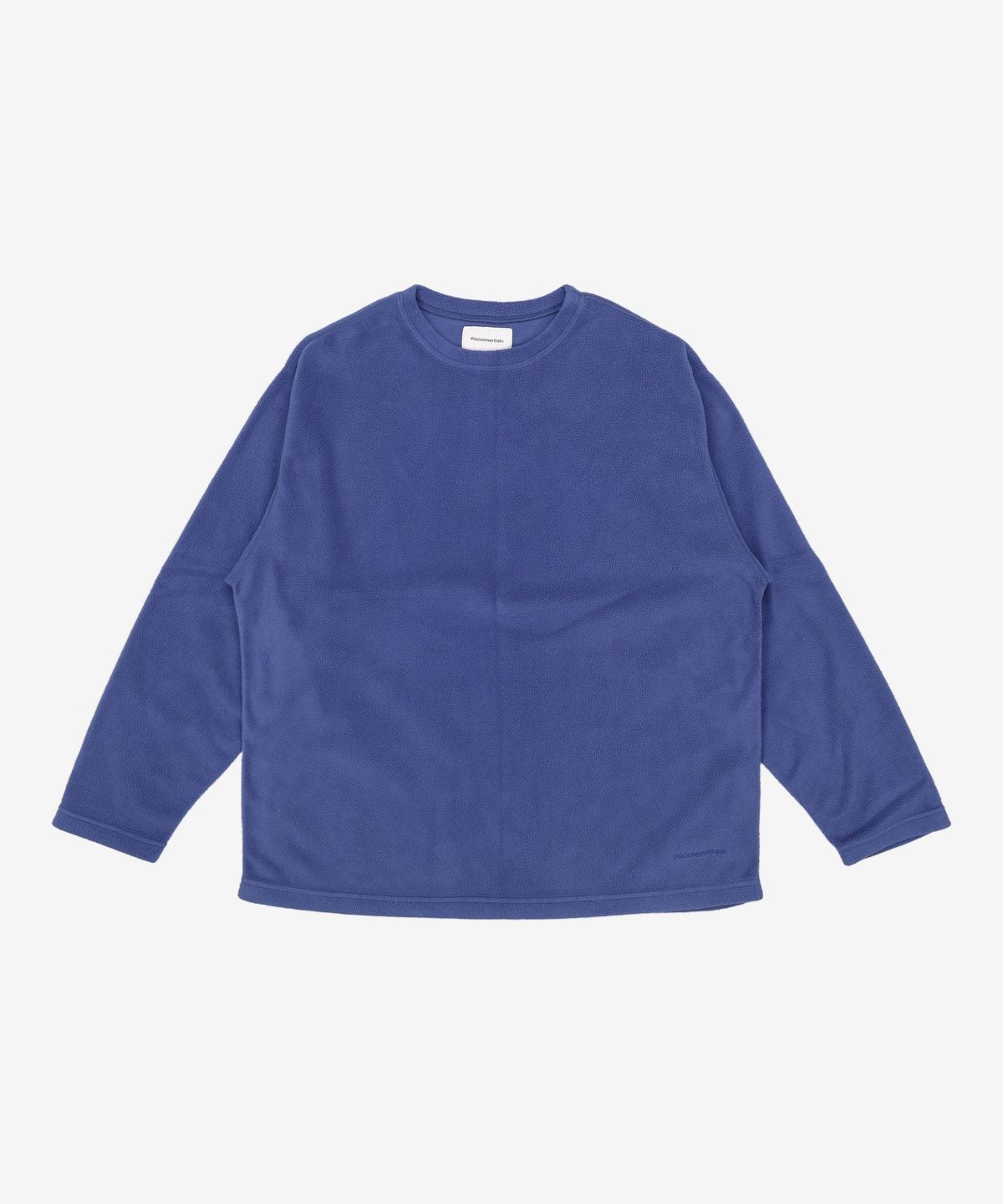 디스이즈네버댓(THISISNEVERTHAT) Fleece Crew Blue L