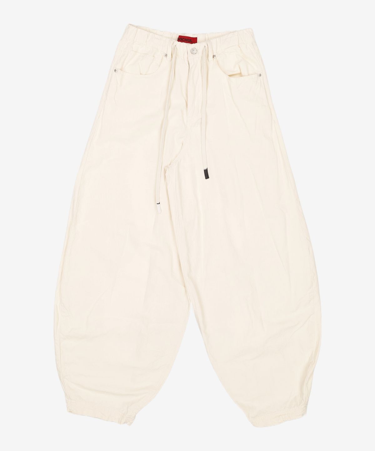 기철(KICHUL) EASY OR EASY BALLOON PANTS (IVORY) XS