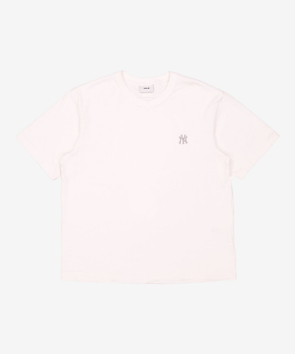 엠엘비(MLB) 베이직 헤비웨이트 오버핏 반팔 티셔츠 NY (White) L