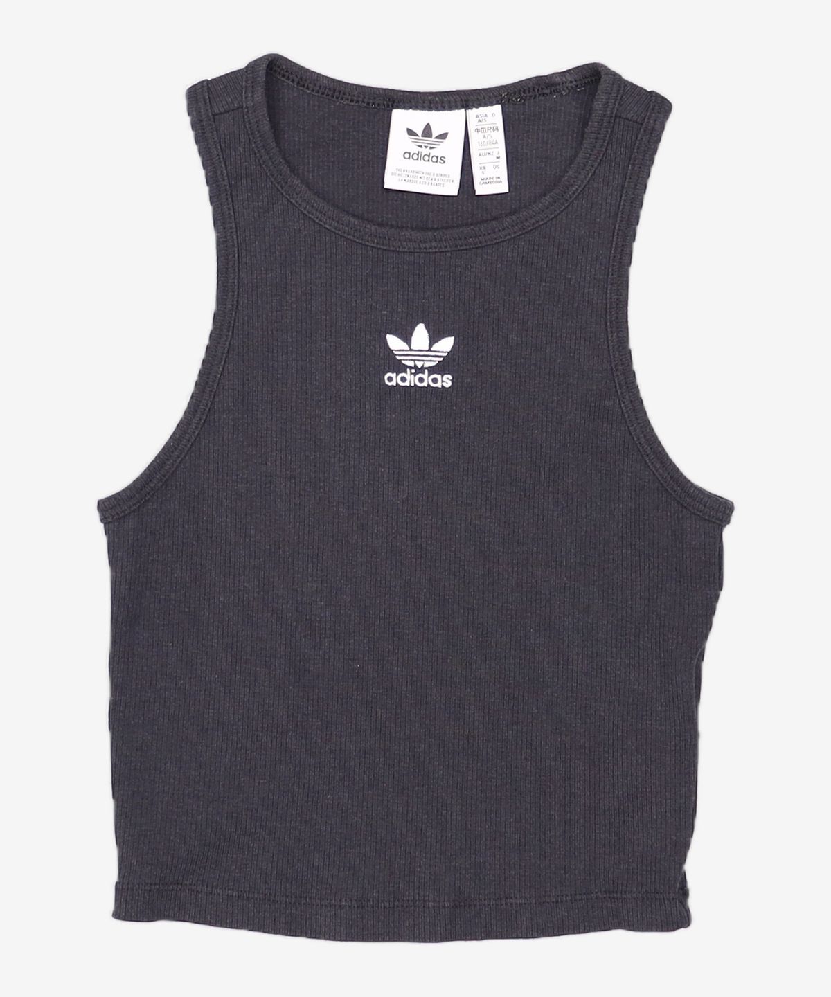 아디다스(ADIDAS) 립 탱크탑 - 블랙 / IB9110 S